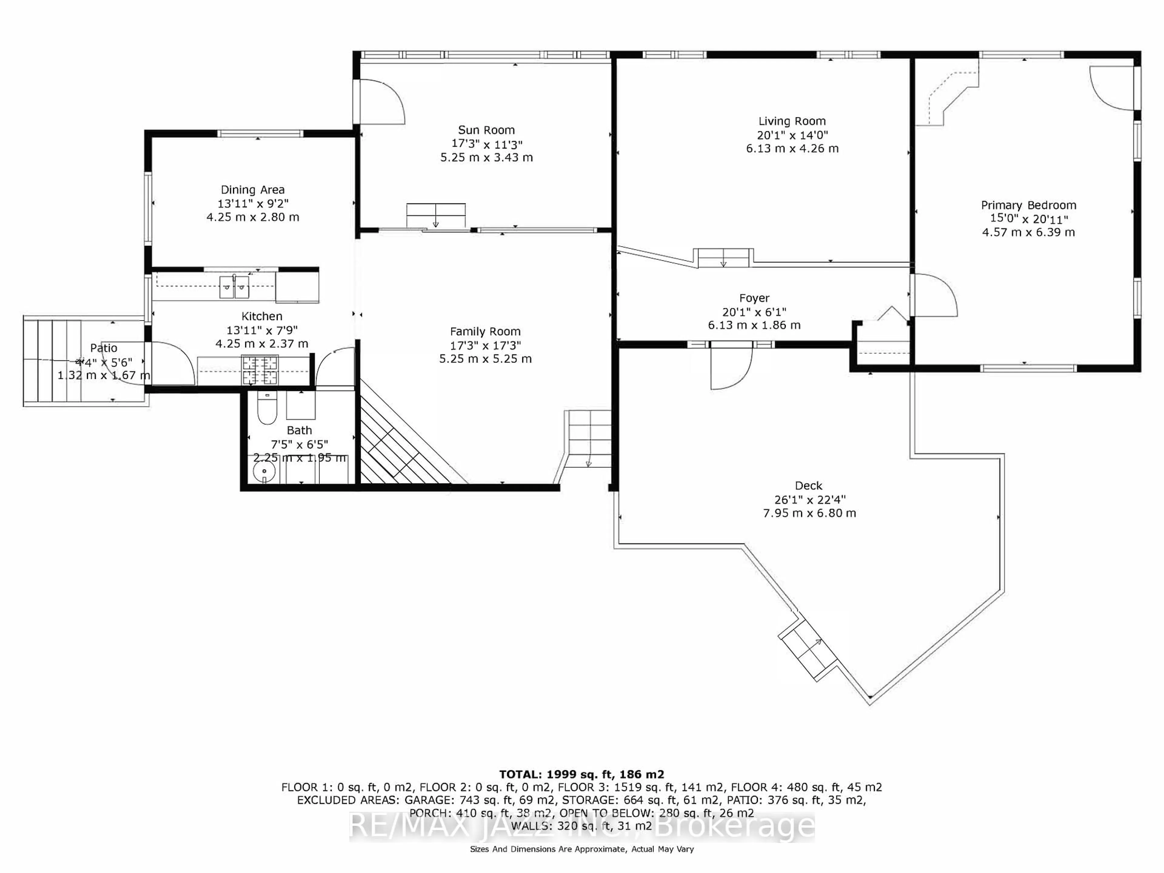 Floor plan for 533 Shady Point Lane, Asphodel-Norwood Ontario K0L 1Y0
