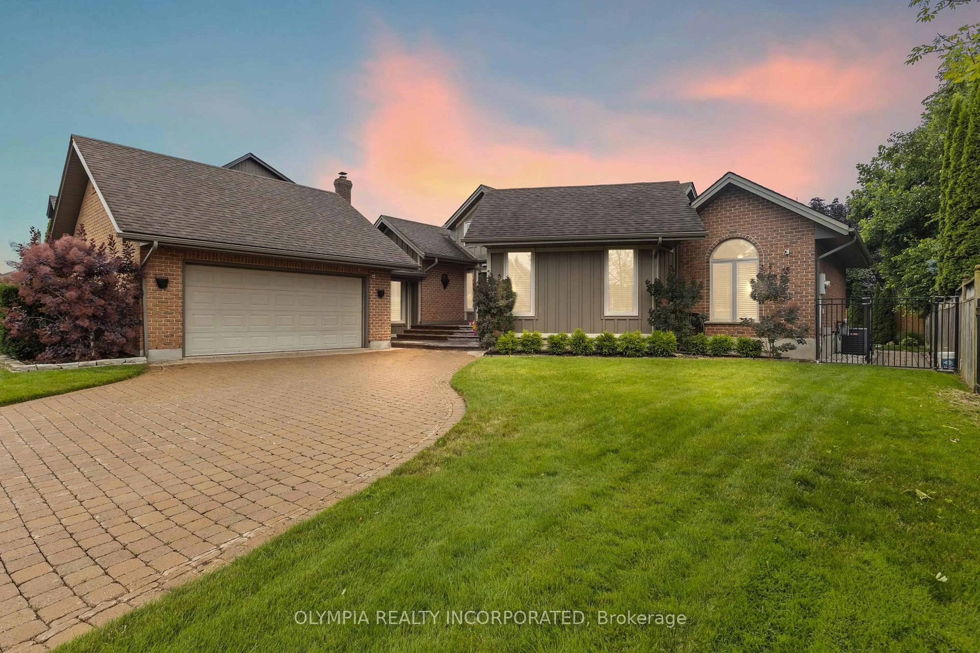 Home with brick exterior material, street for 8198 Mount Olive Cres, Niagara Falls Ontario L2H 2Y9