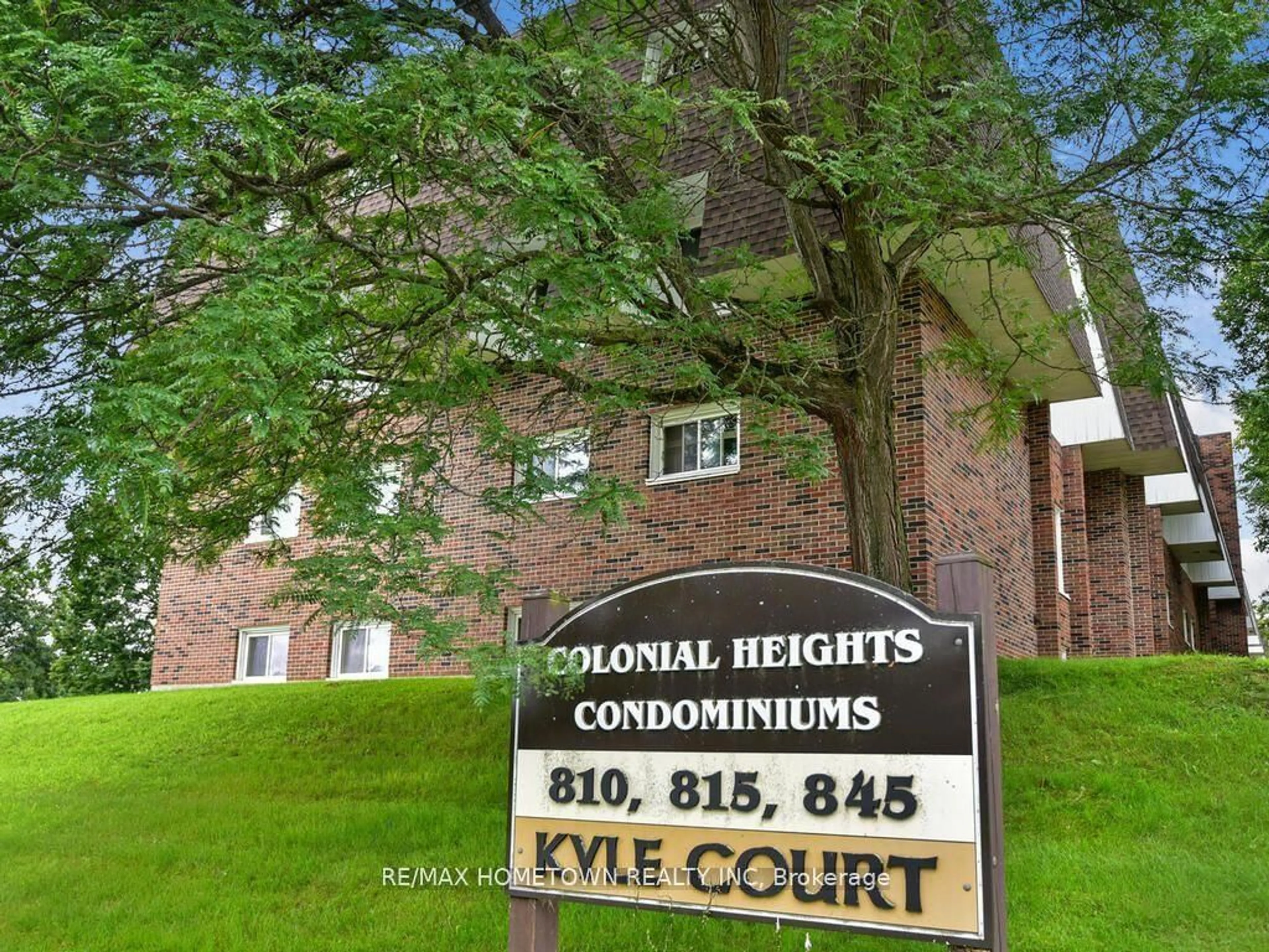 Home with brick exterior material, street for 815 Kyle Crt #G-7, Brockville Ontario K6V 6J7