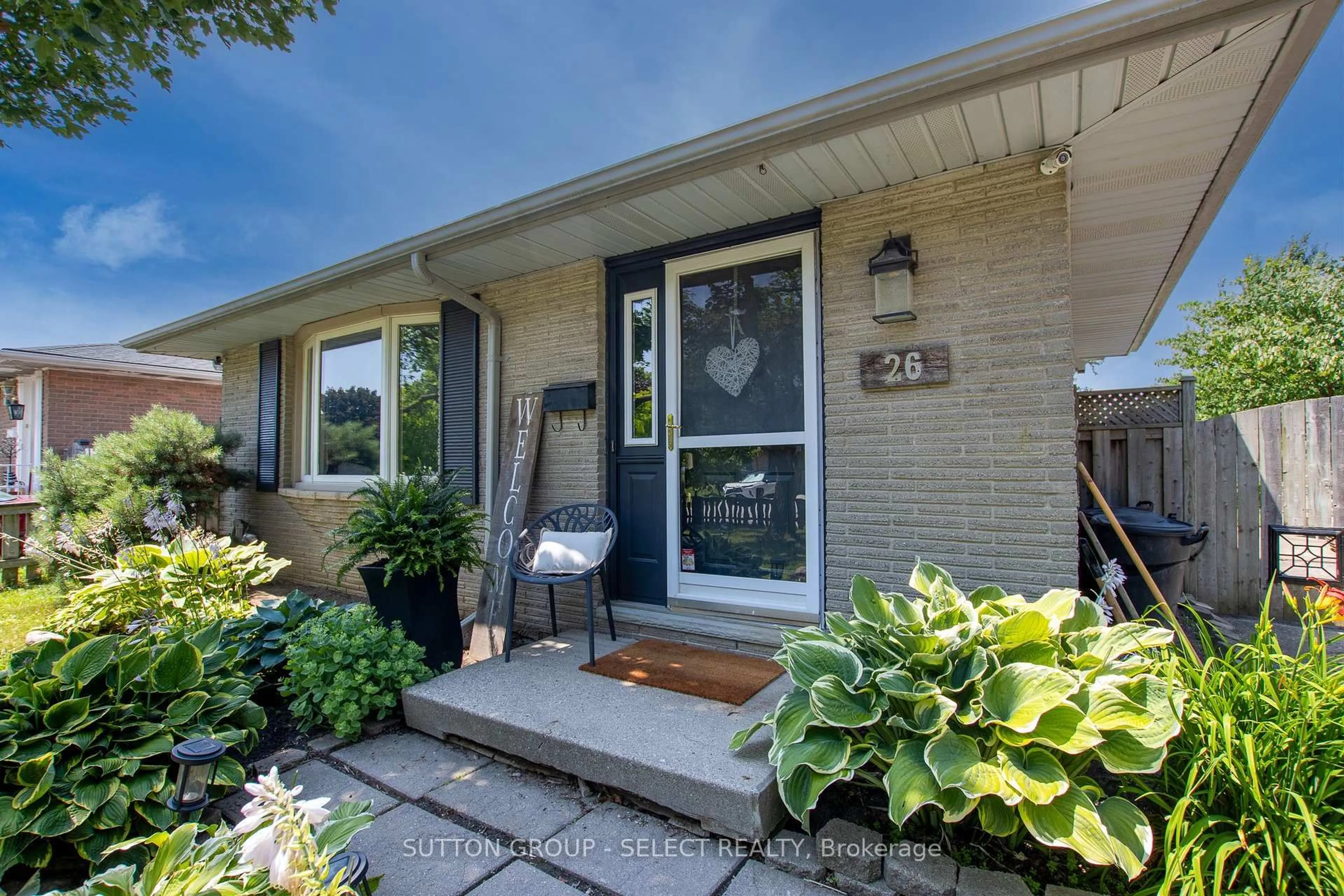 Home with brick exterior material, street for 26 Surrey Crt, London South Ontario N6E 1T9