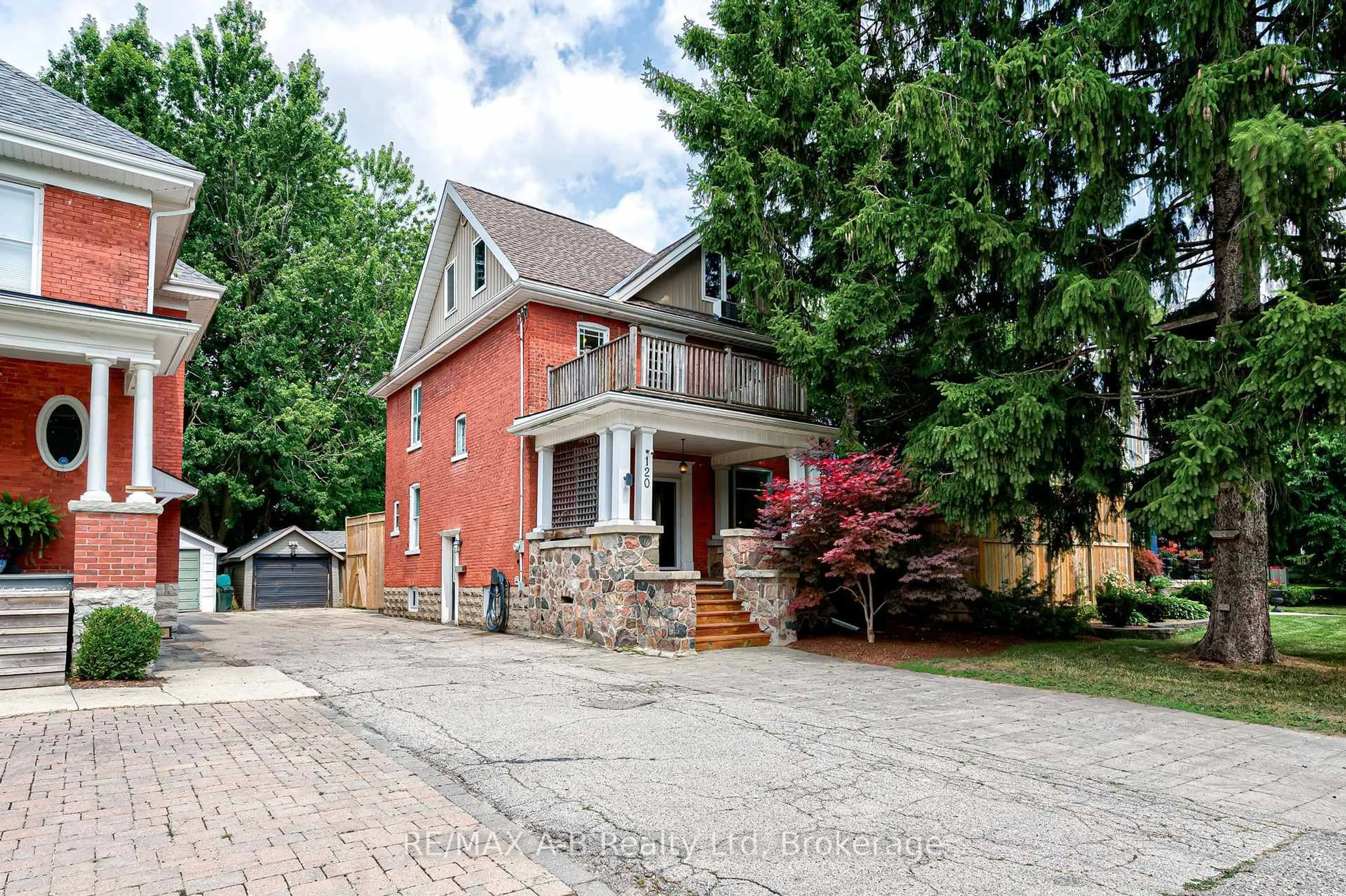 Home with brick exterior material, street for 120 John St, Stratford Ontario N5A 6K9