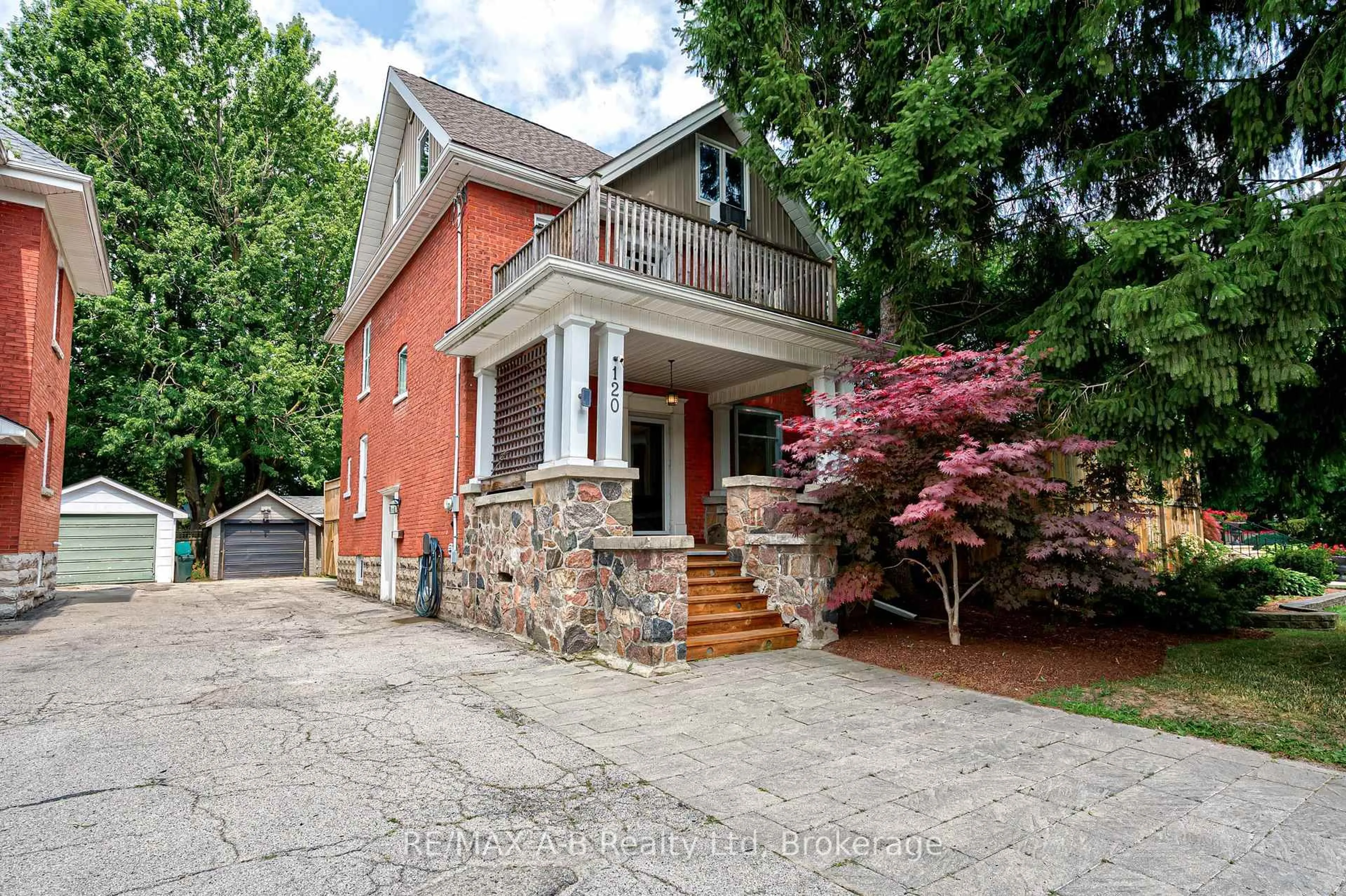 Home with brick exterior material, street for 120 John St, Stratford Ontario N5A 6K9