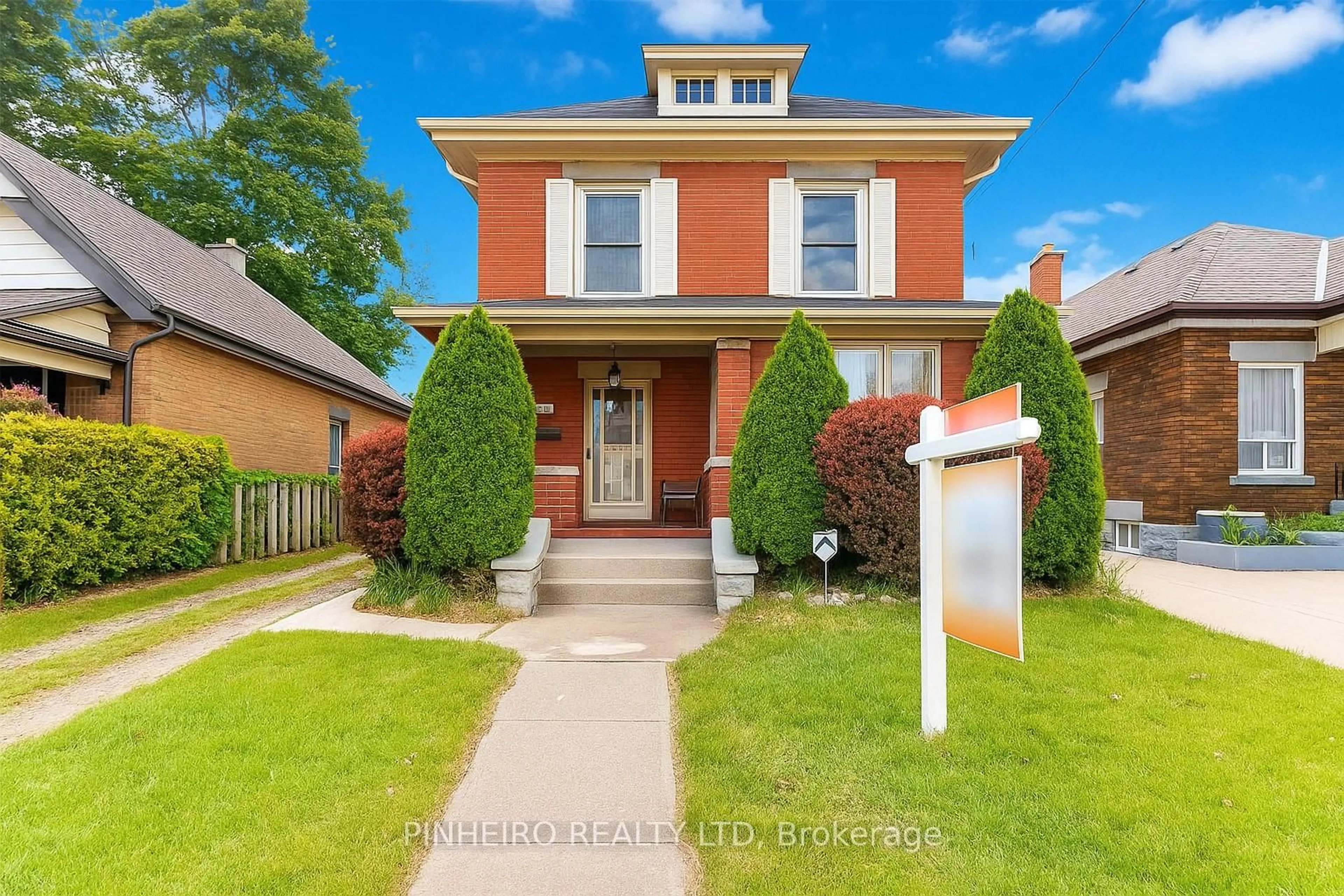 Home with brick exterior material, street for 1116 Trafalgar St, London East Ontario N5Z 1G8