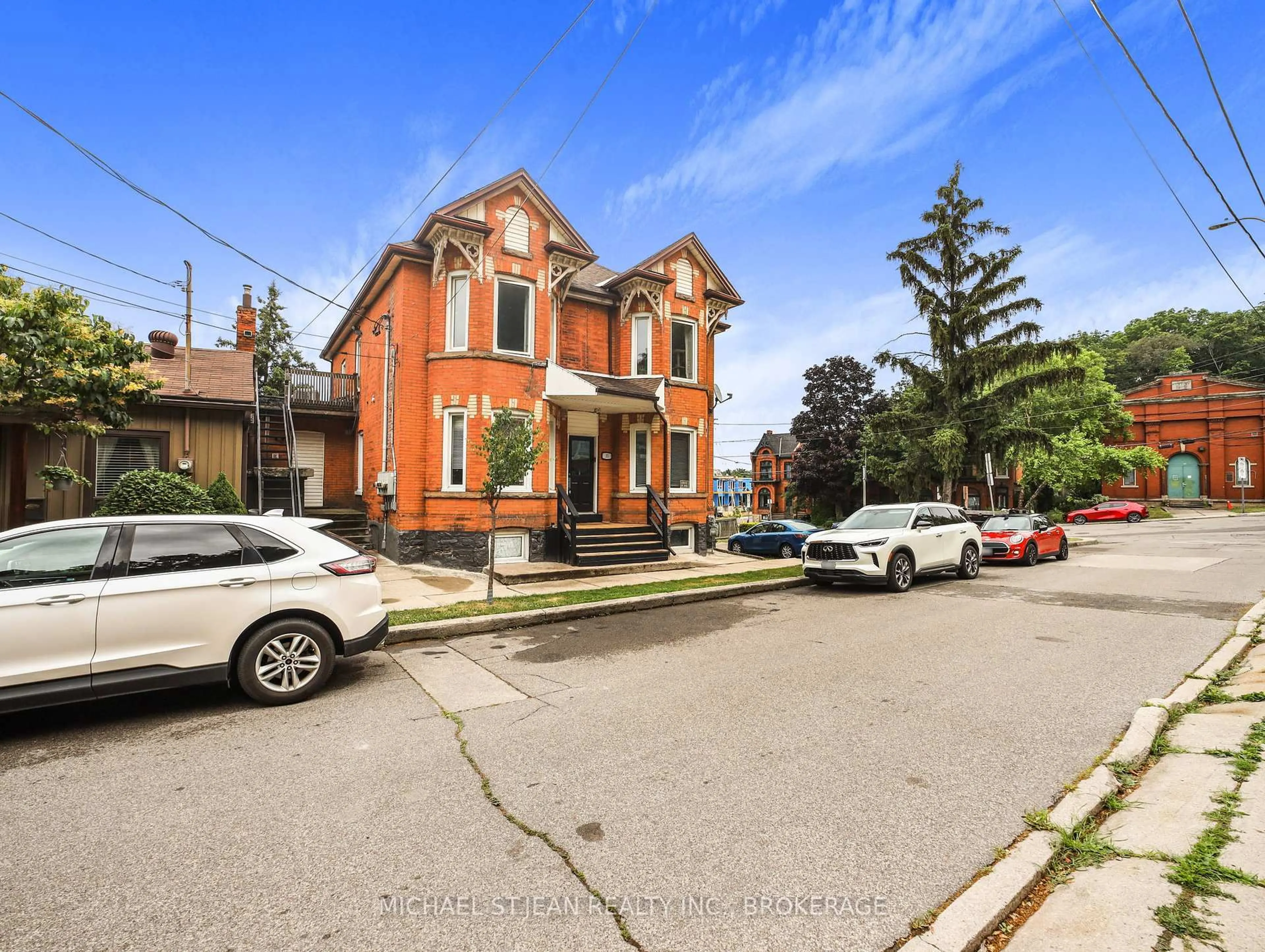 Home with brick exterior material, street for 21 Foster St, Hamilton Ontario L8N 1Z7