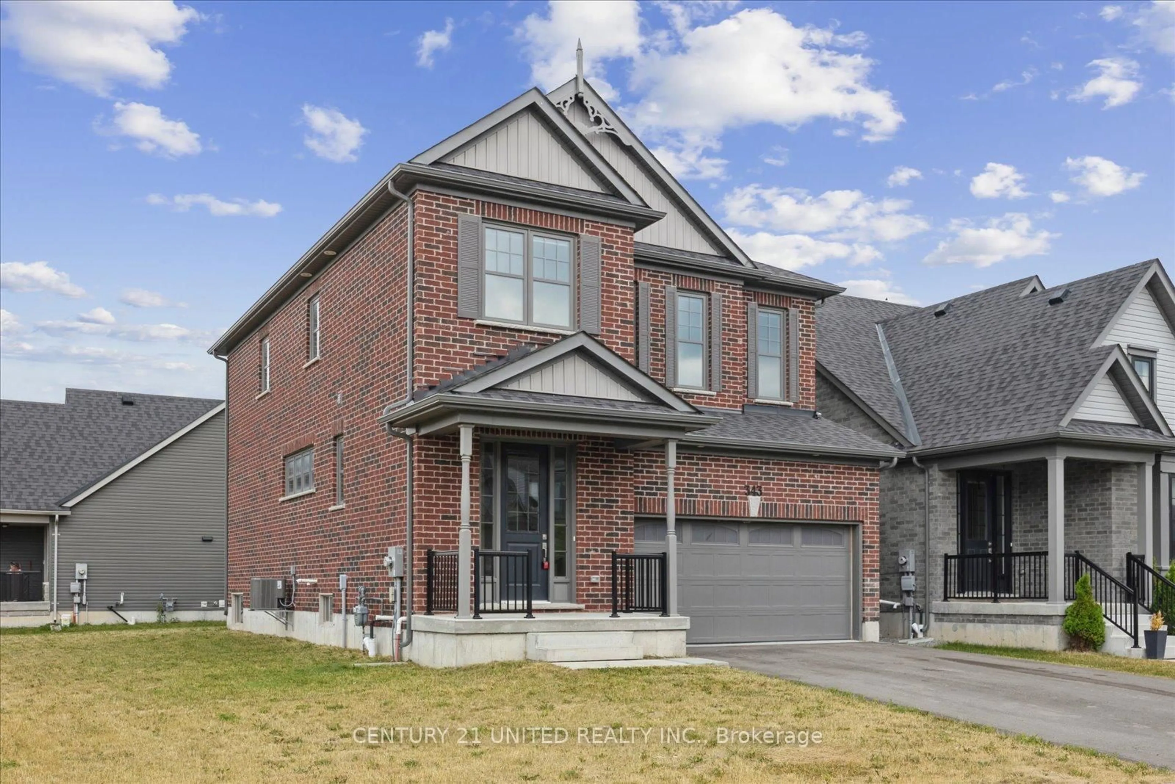 Home with brick exterior material, street for 343 Cullen Tr, Peterborough North Ontario K9H 0J9
