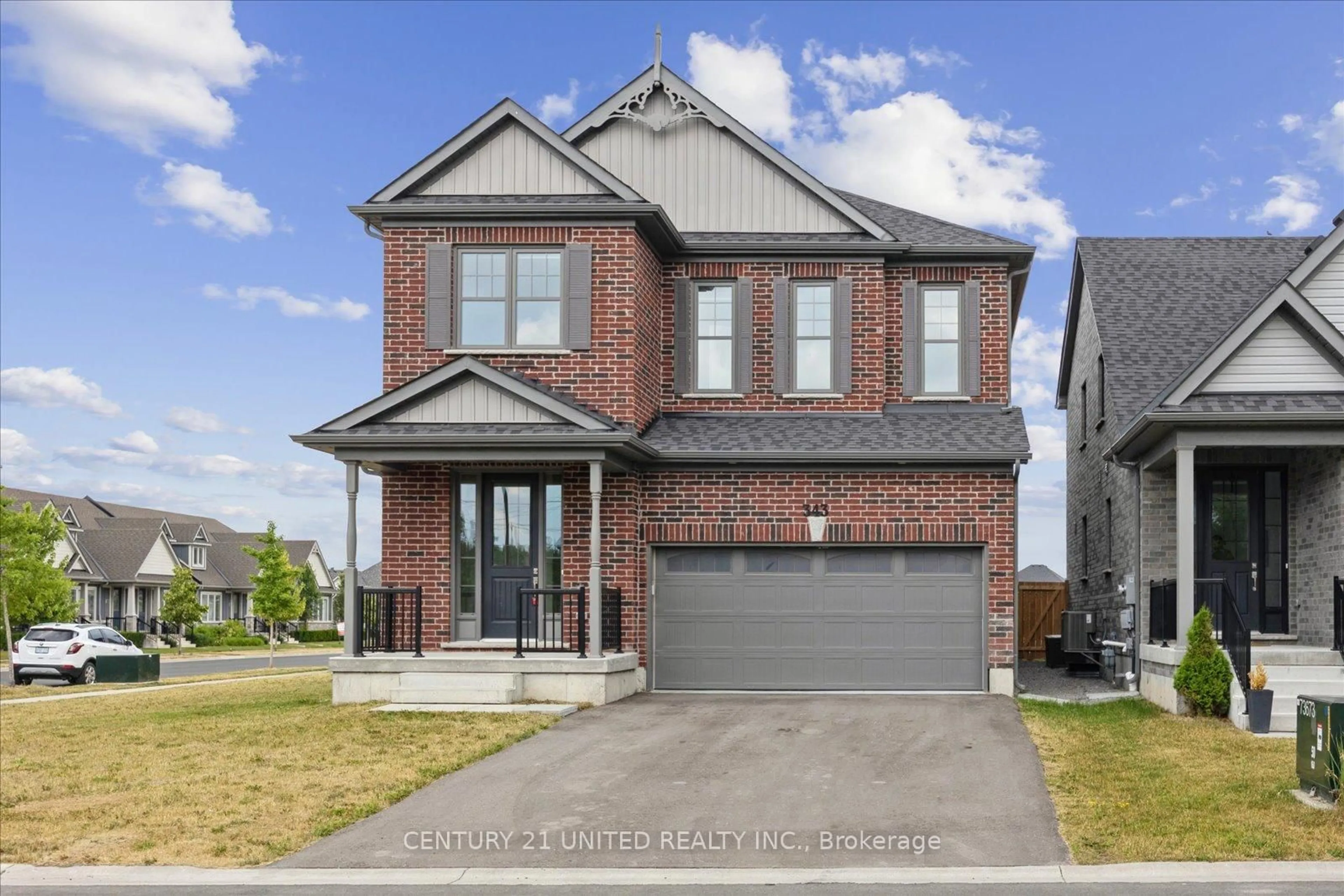 Home with brick exterior material, street for 343 Cullen Tr, Peterborough North Ontario K9H 0J9