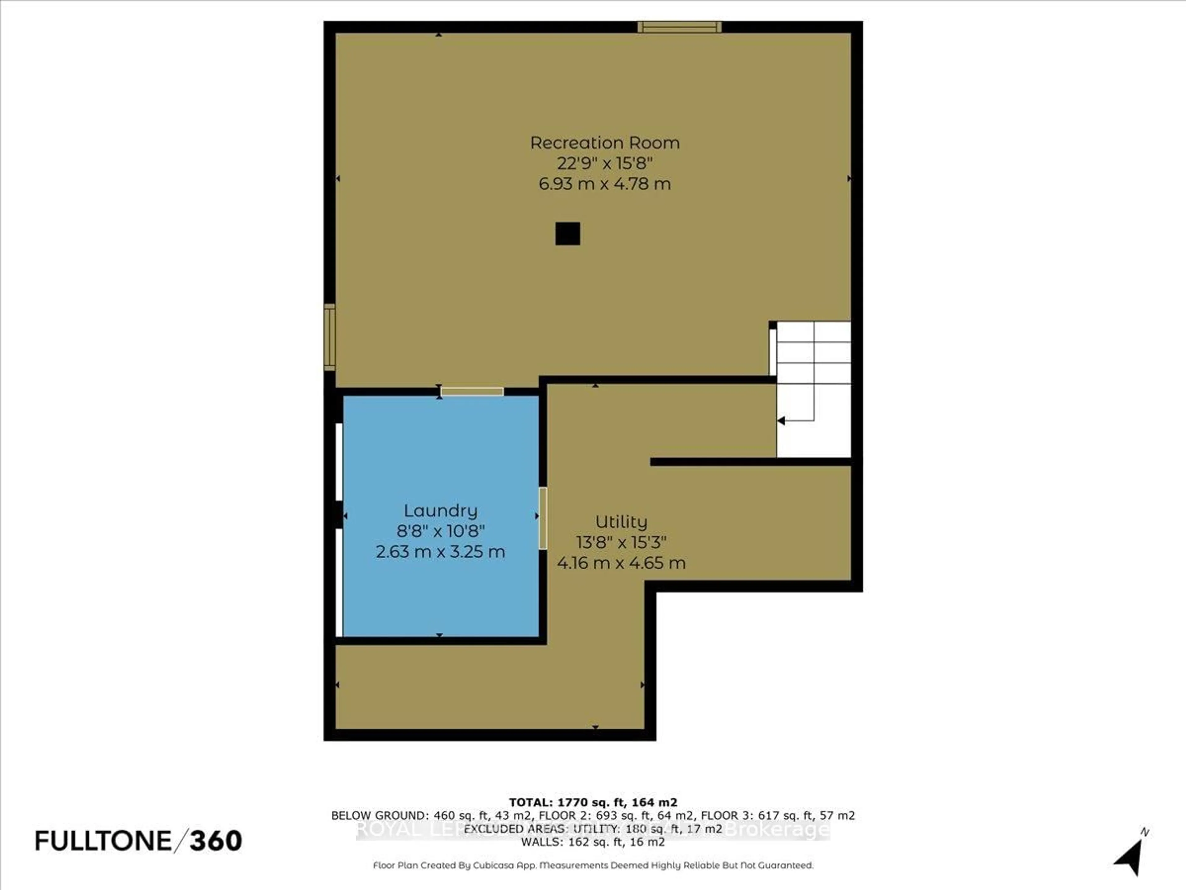 Floor plan for 737 Farmbrook Cres, Orleans Ontario K4A 2L5