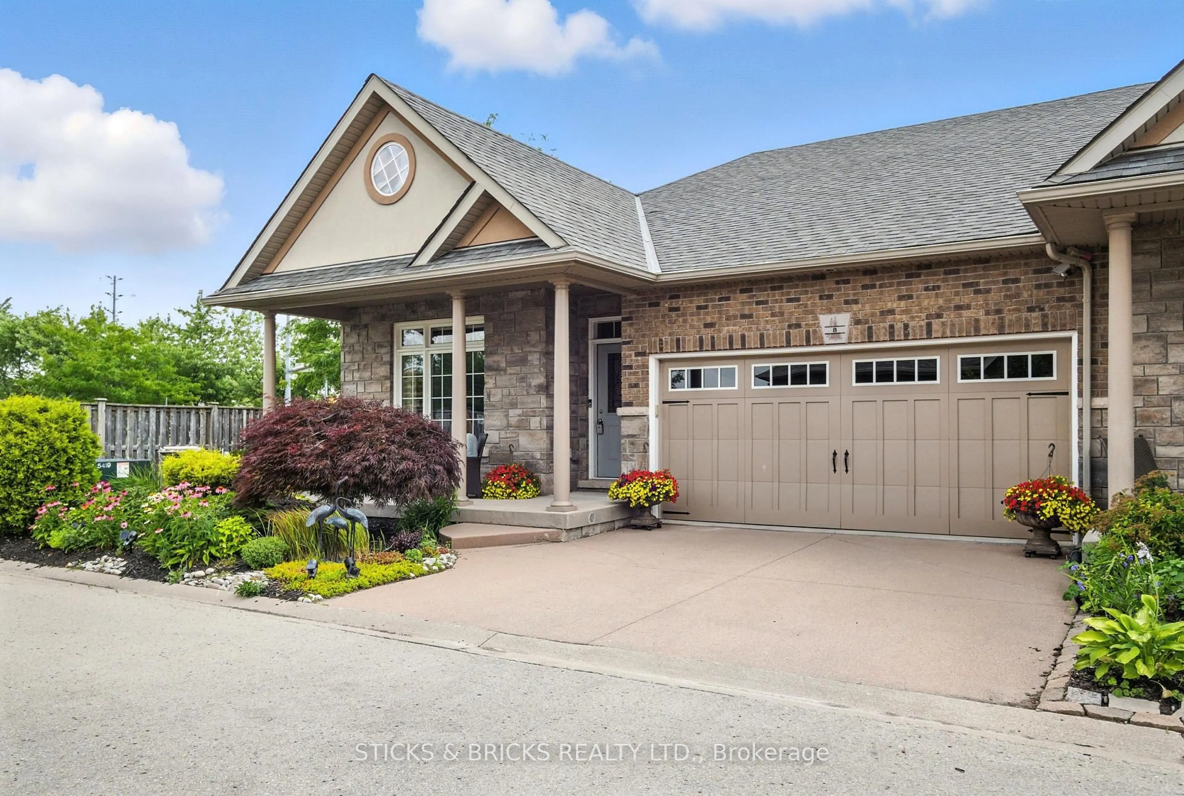 Home with brick exterior material, street for 6334 Desanka Ave #8, Niagara Falls Ontario L2H 0E4