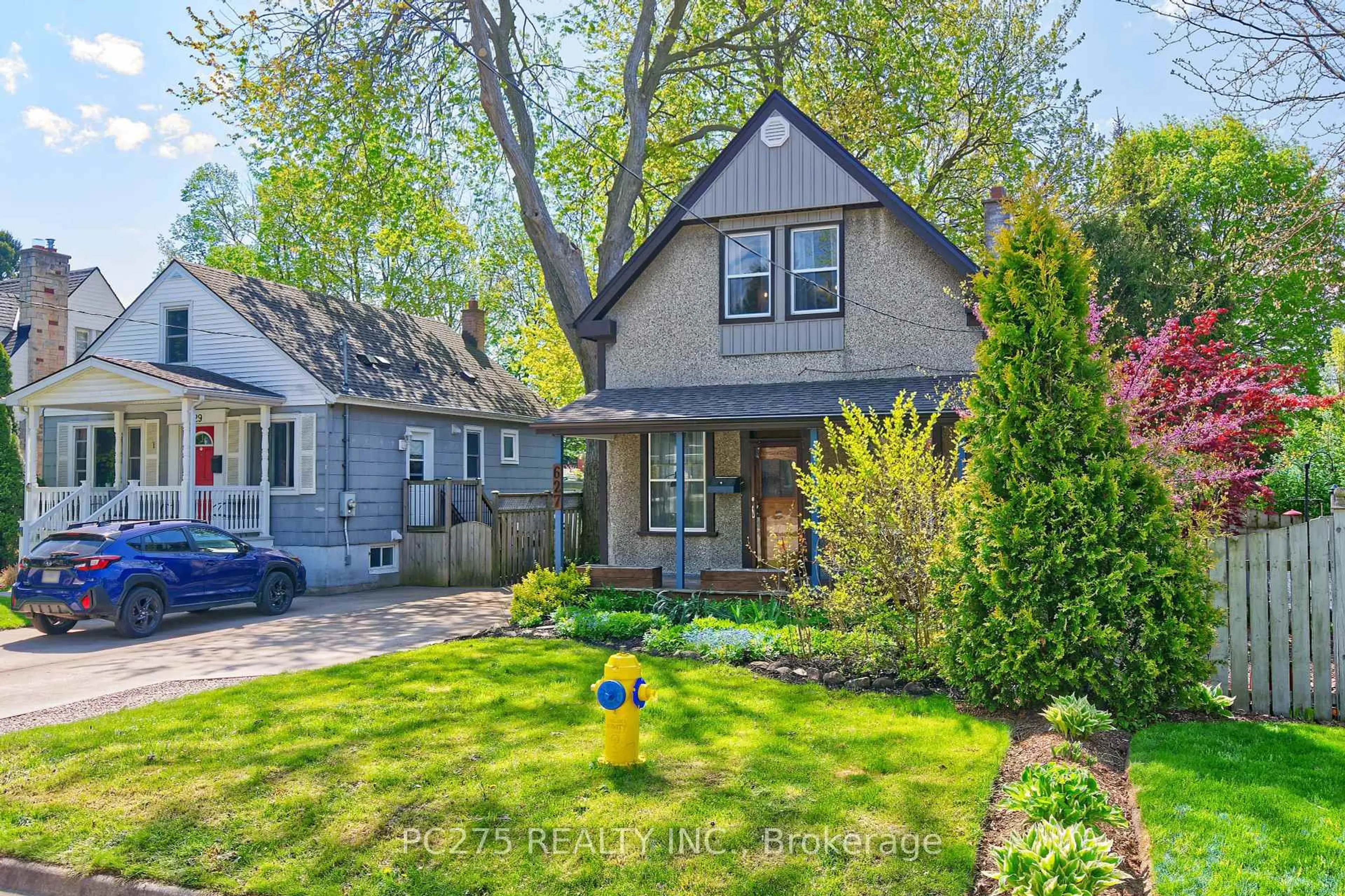 Home with brick exterior material, street for 627 St James St, London East Ontario N5Y 3P9