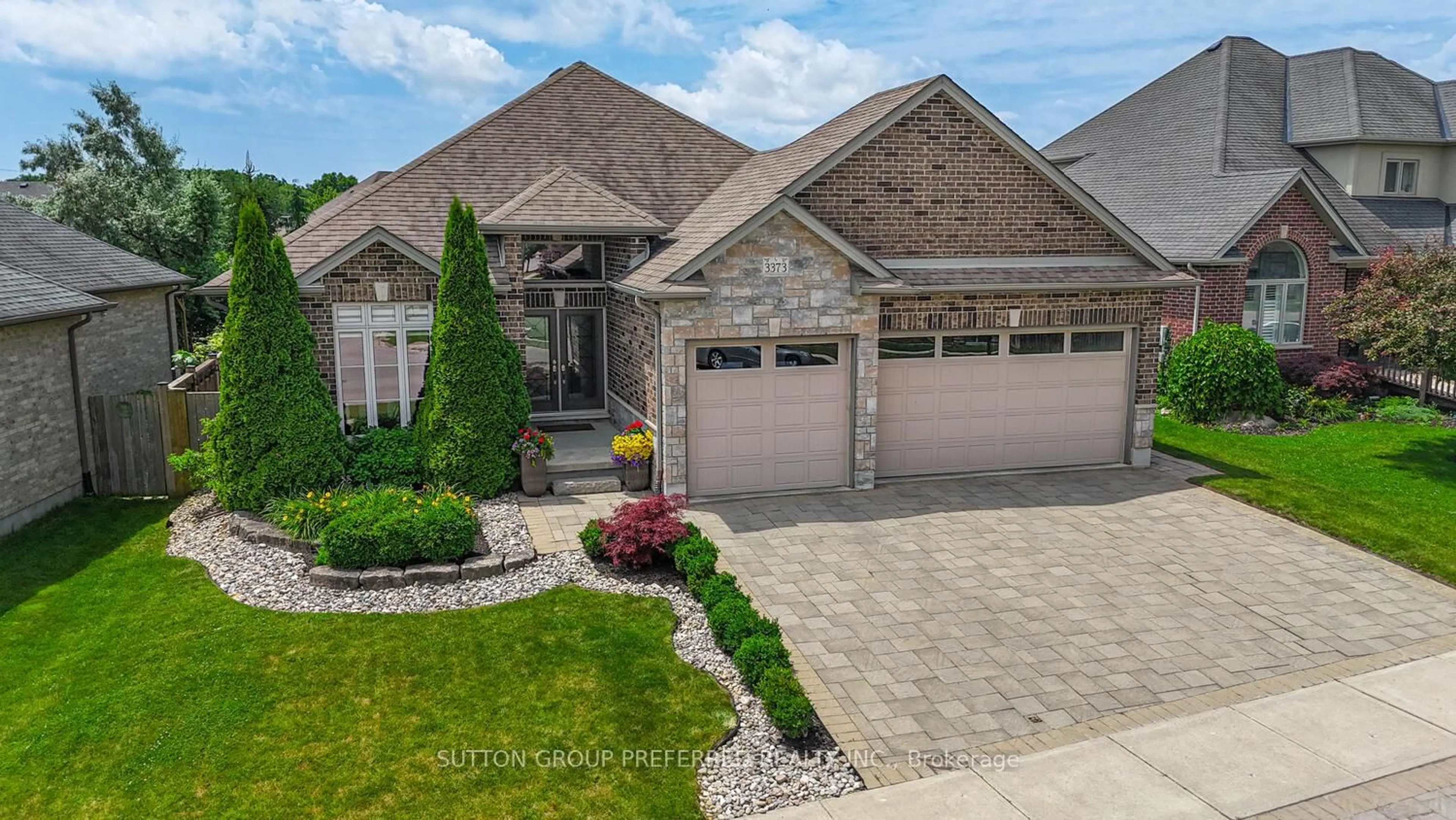 Home with brick exterior material, street for 3373 Pioneer Pkwy, London South Ontario N6P 0A8