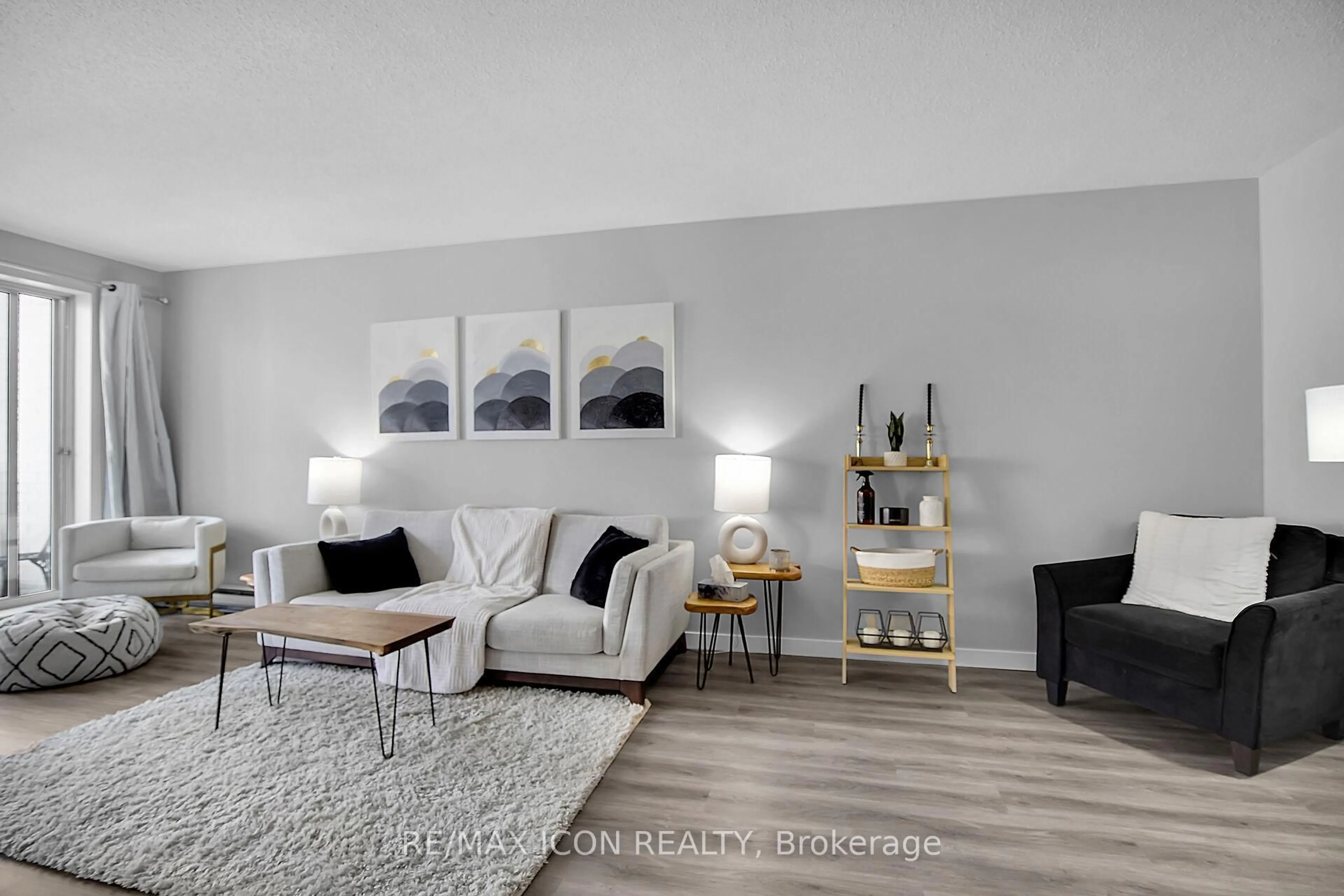 Living room with furniture, unknown for 333 Commissioners Rd #706, London South Ontario N6J 4X7
