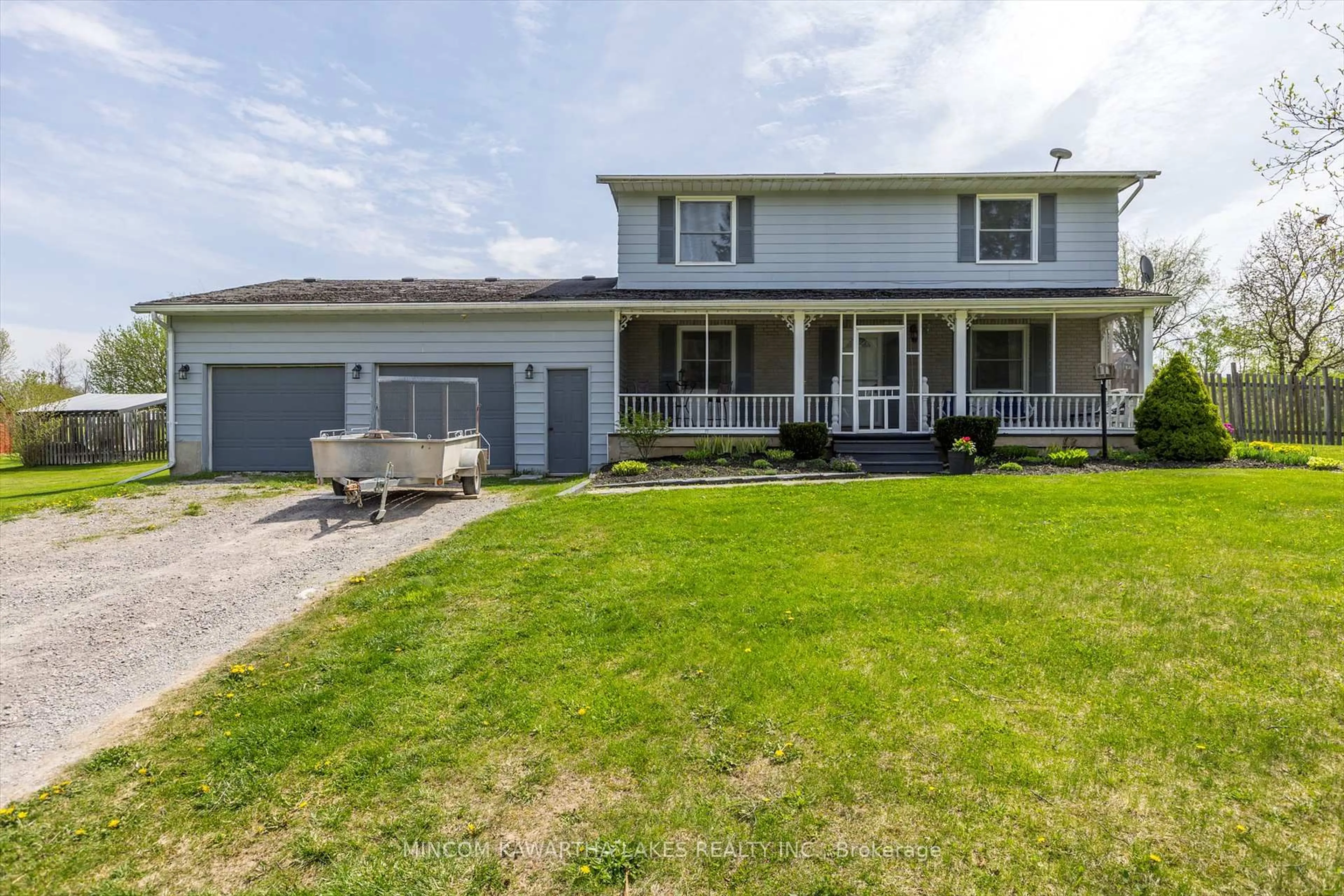 A pic from outside/outdoor area/front of a property/back of a property/a pic from drone, street for 1405 Hiawatha Line, Otonabee-South Monaghan Ontario K9J 6X8