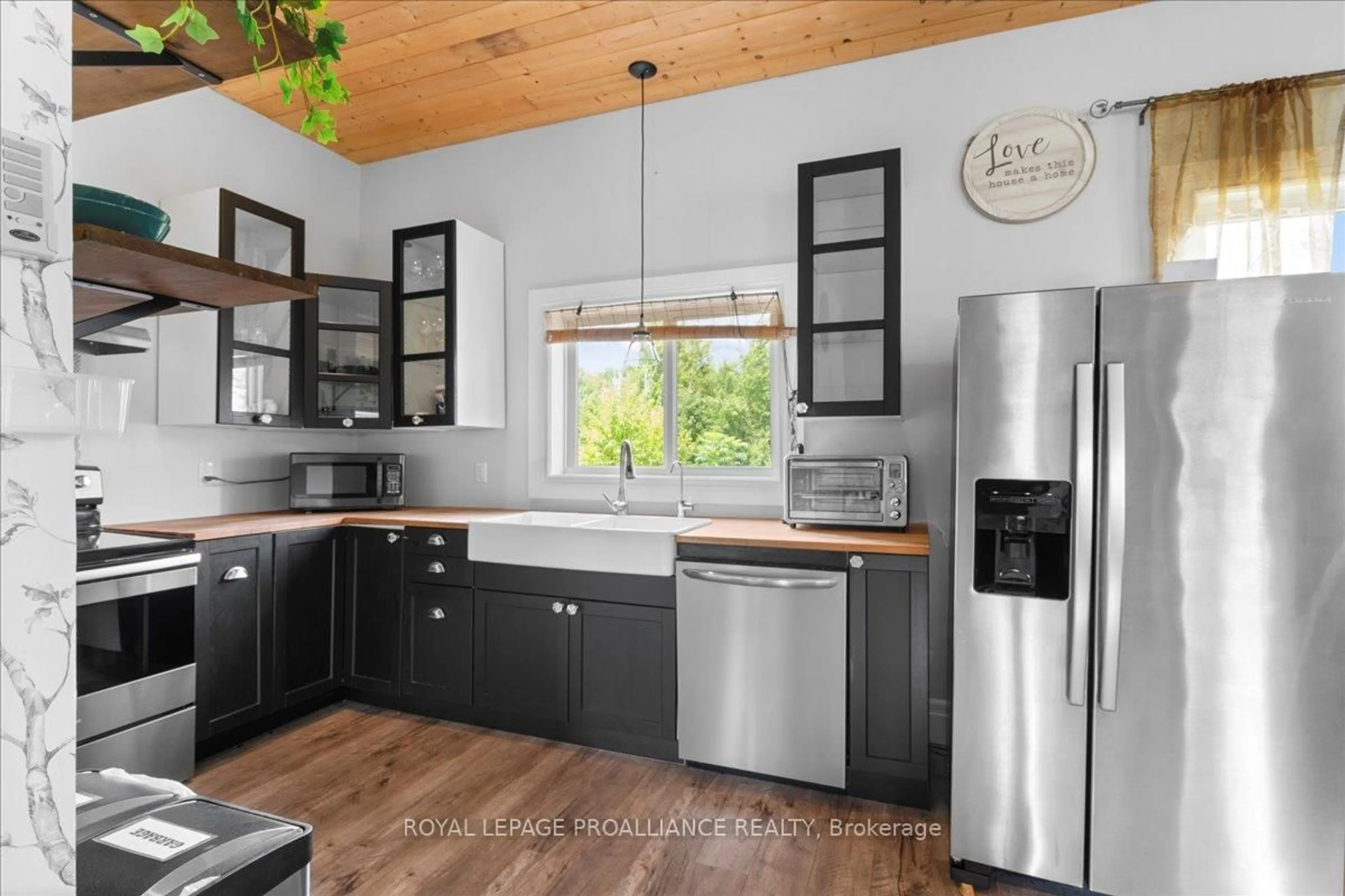 Open concept kitchen, unknown for 11251B Highway 41, Kaladar Ontario K0H 1Z0