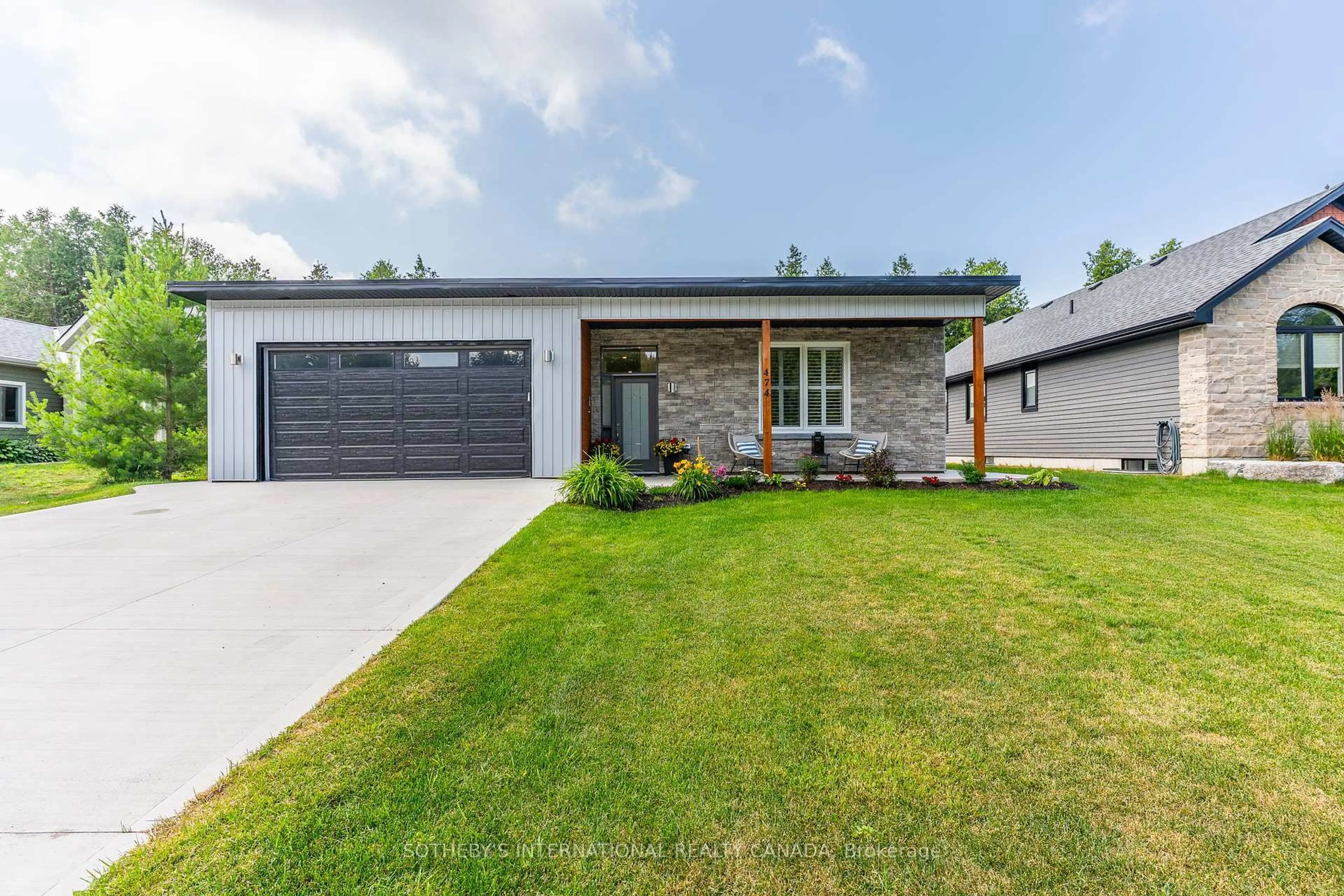 Home with brick exterior material, street for 474 Creekwood Dr, Saugeen Shores Ontario N0H 2L0