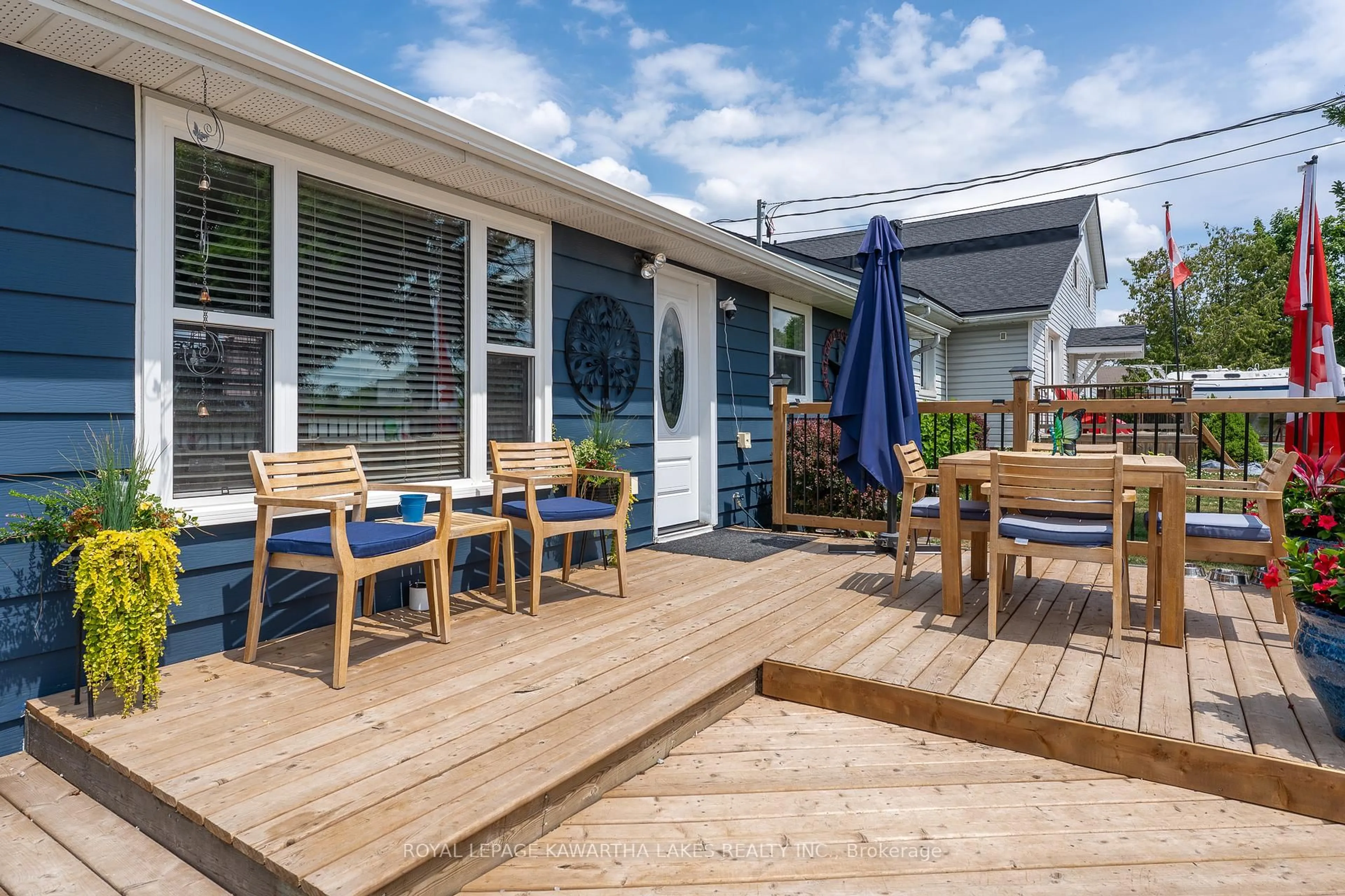 Patio, street for 813 County Road 121 Rd, Kawartha Lakes Ontario K0M 1N0