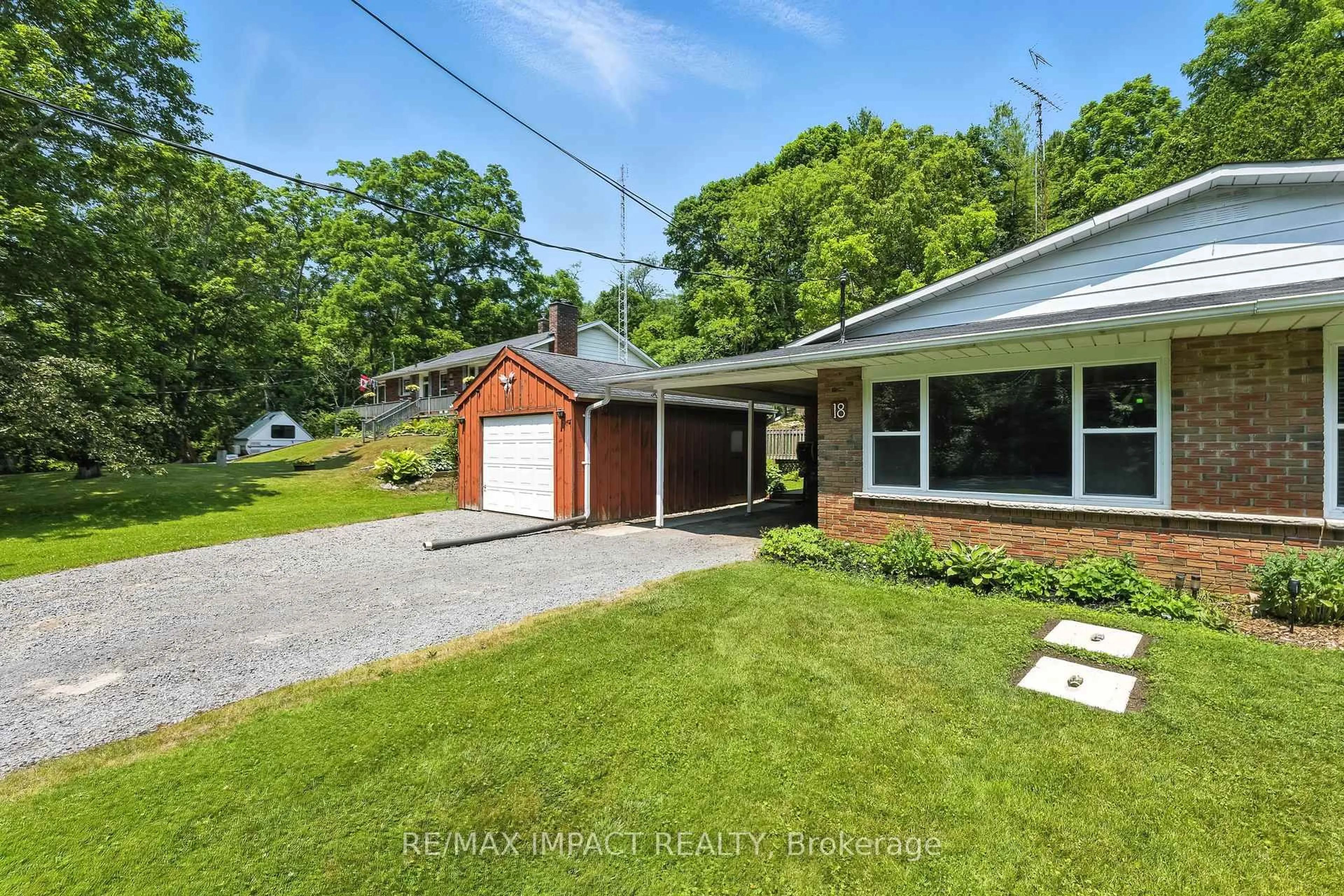 A pic from outside/outdoor area/front of a property/back of a property/a pic from drone, water/lake/river/ocean view for 18 Cumberland St, Port Hope Ontario L1A 1Z5