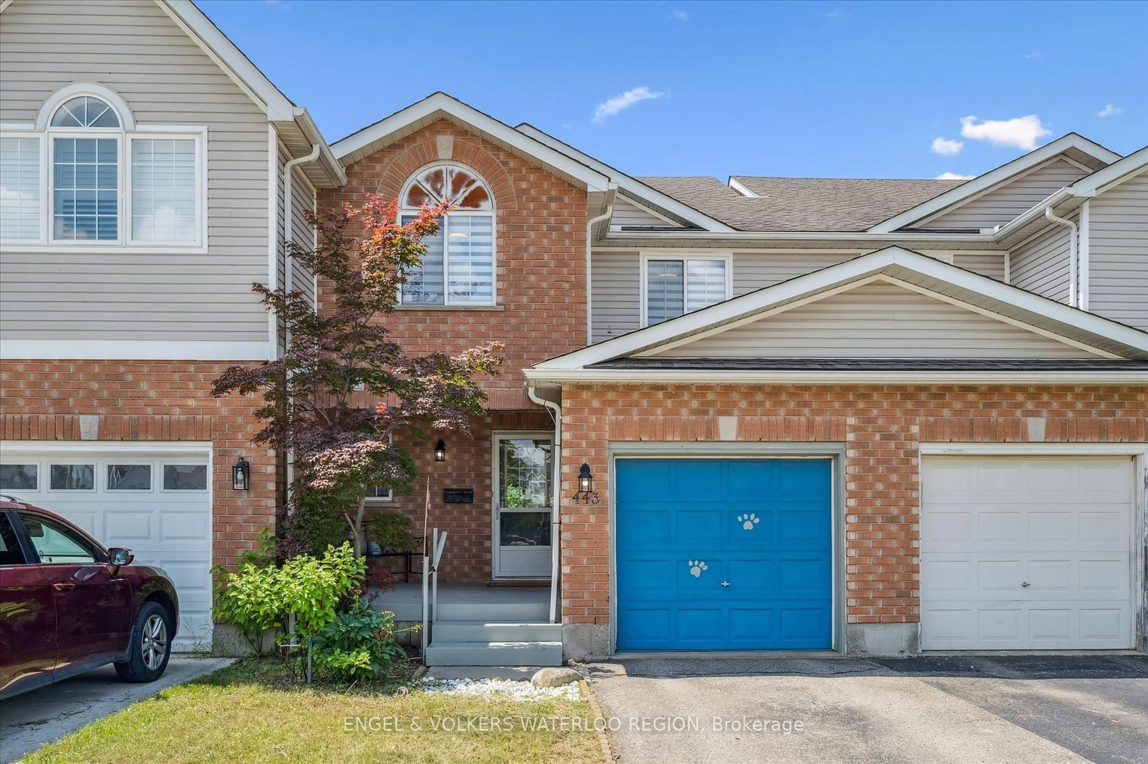 Home with brick exterior material, street for 443 Laurel Gate Dr, Waterloo Ontario N2T 2S5