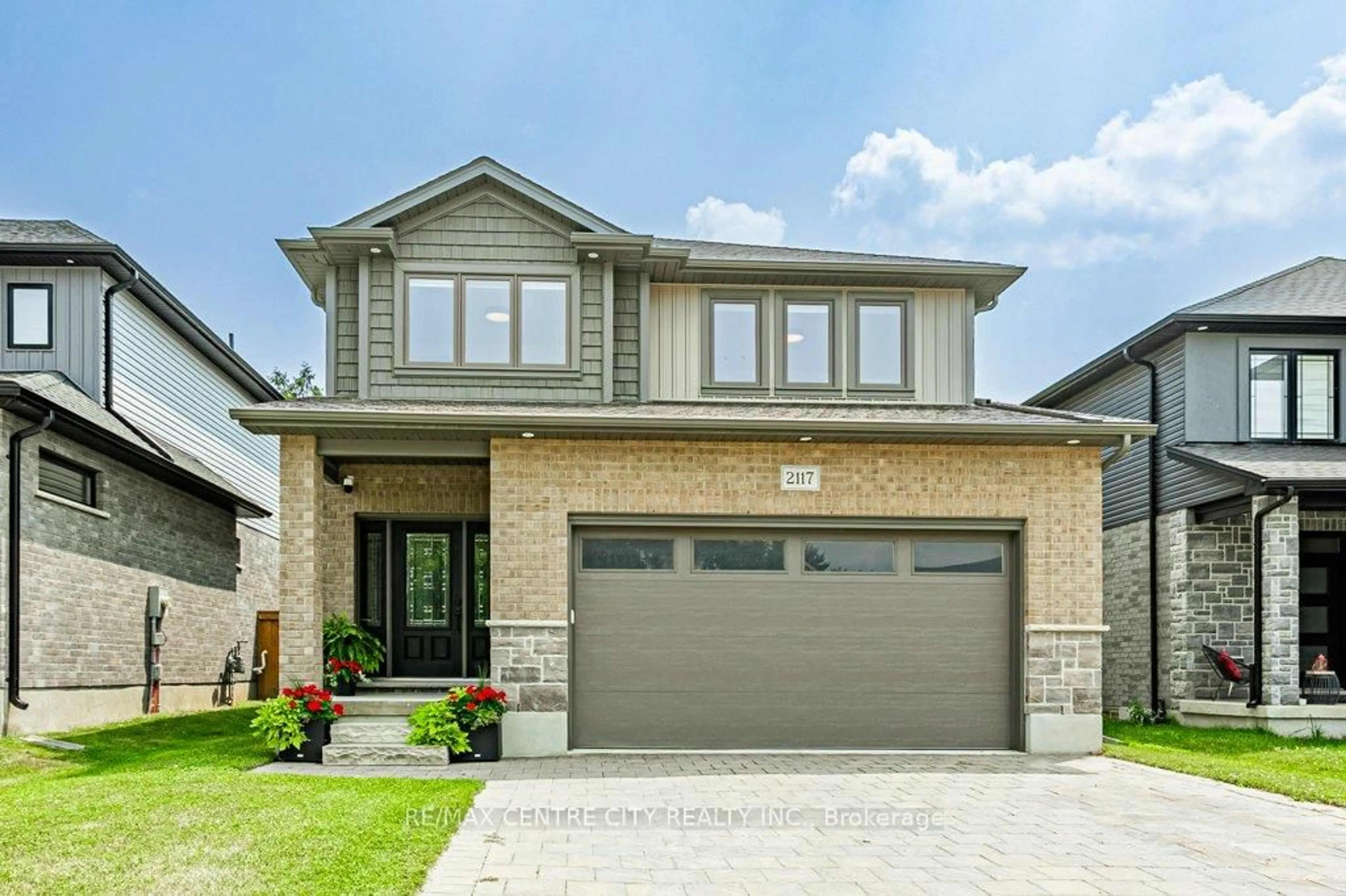 Home with brick exterior material, street for 2117 Linkway Blvd, London South Ontario N6K 0K8