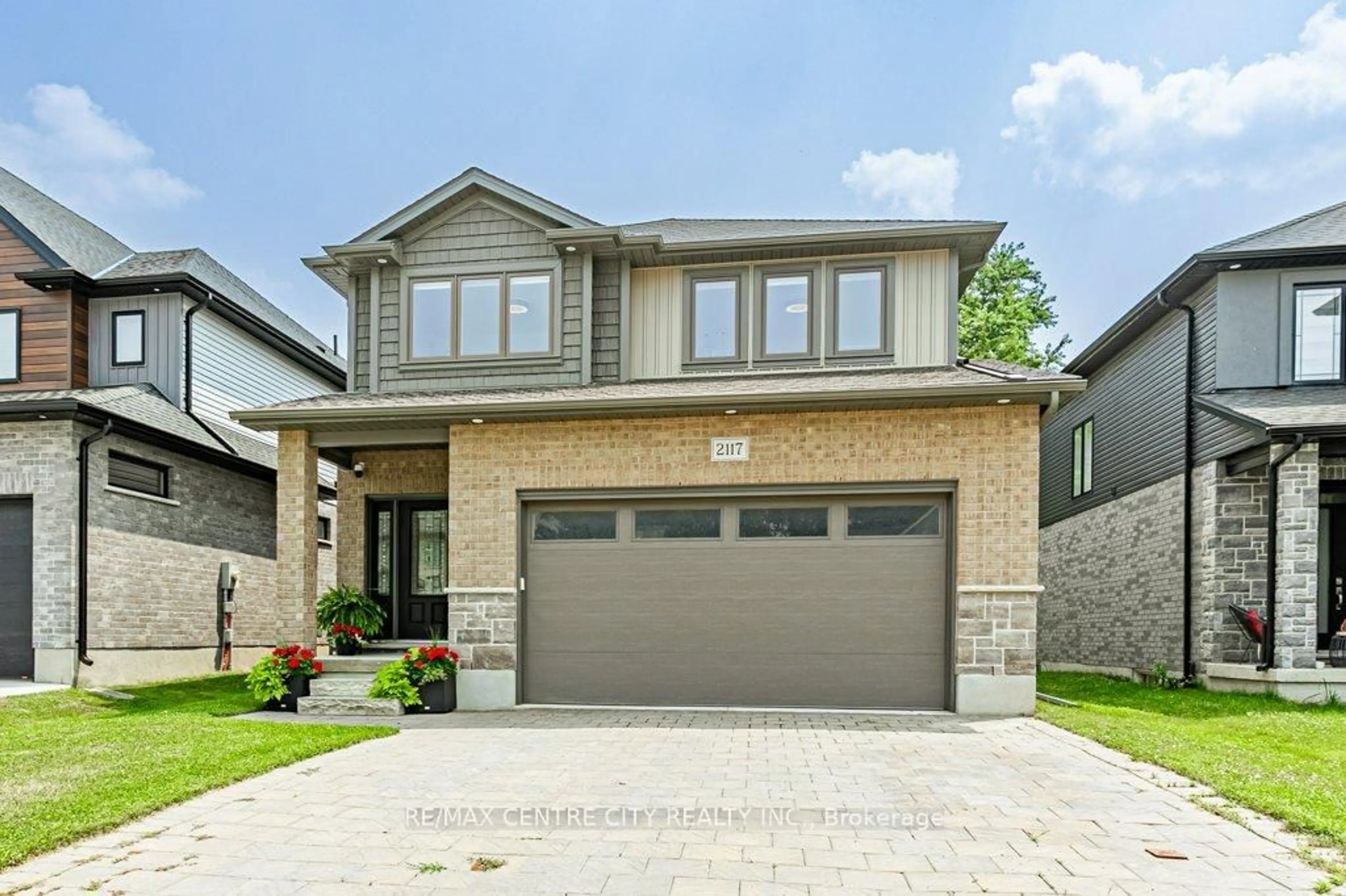 Home with brick exterior material, street for 2117 Linkway Blvd, London South Ontario N6K 0K8