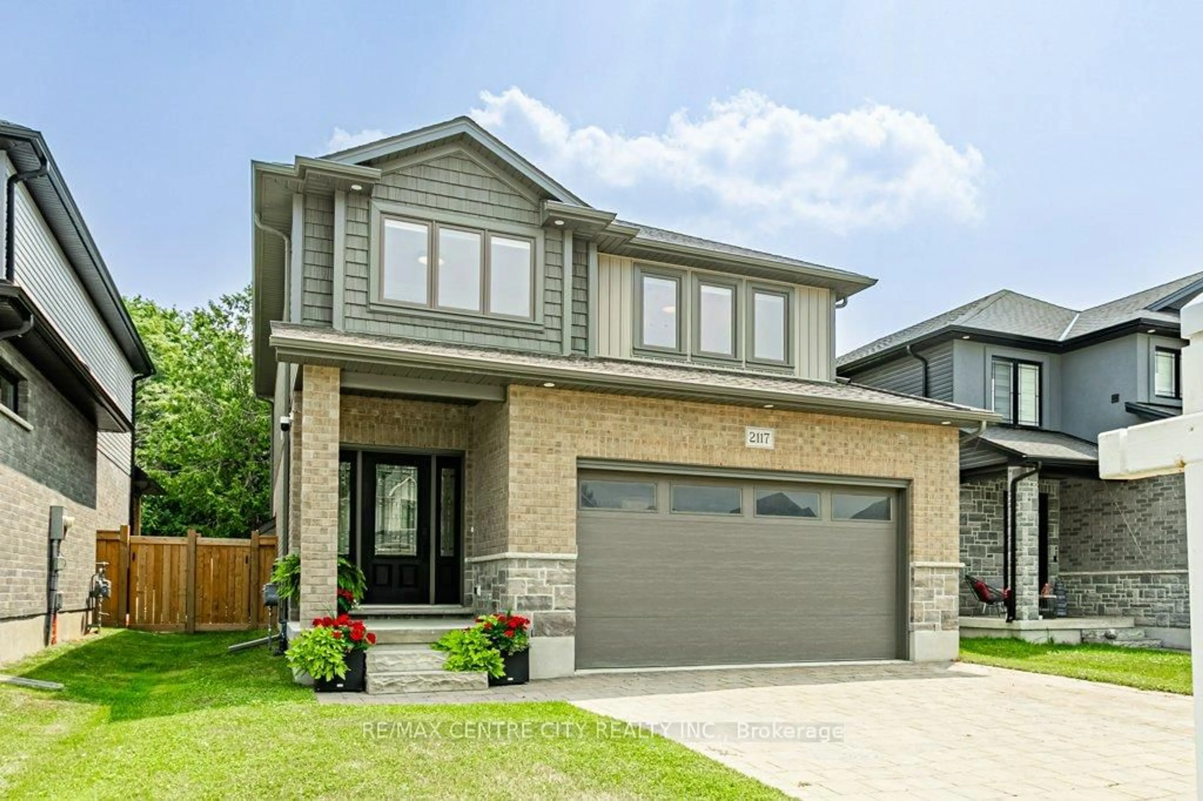 Home with brick exterior material, street for 2117 Linkway Blvd, London South Ontario N6K 0K8
