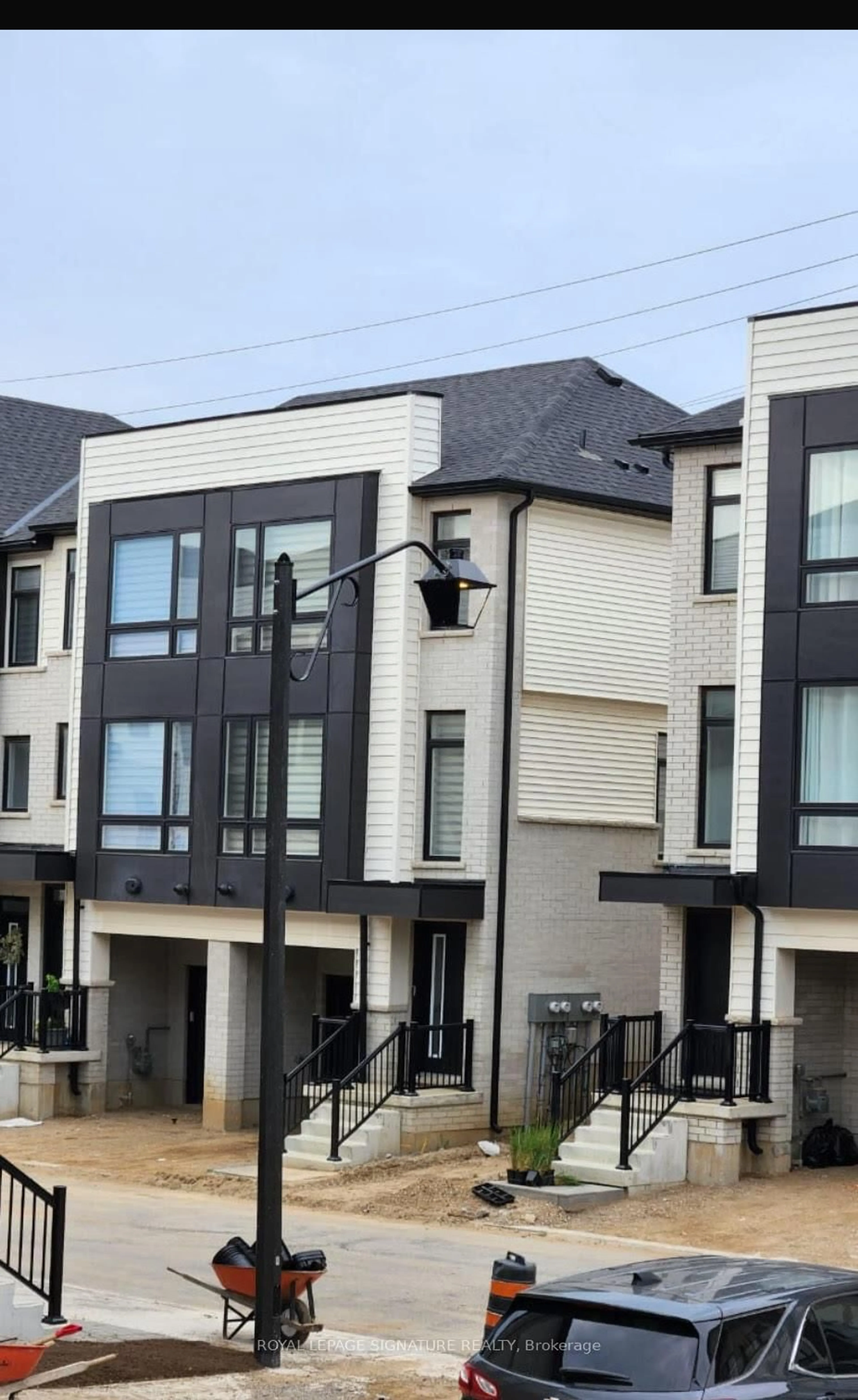 Home with vinyl exterior material, street for 55 Tom Brown Dr, Brant Ontario N3L 0N5