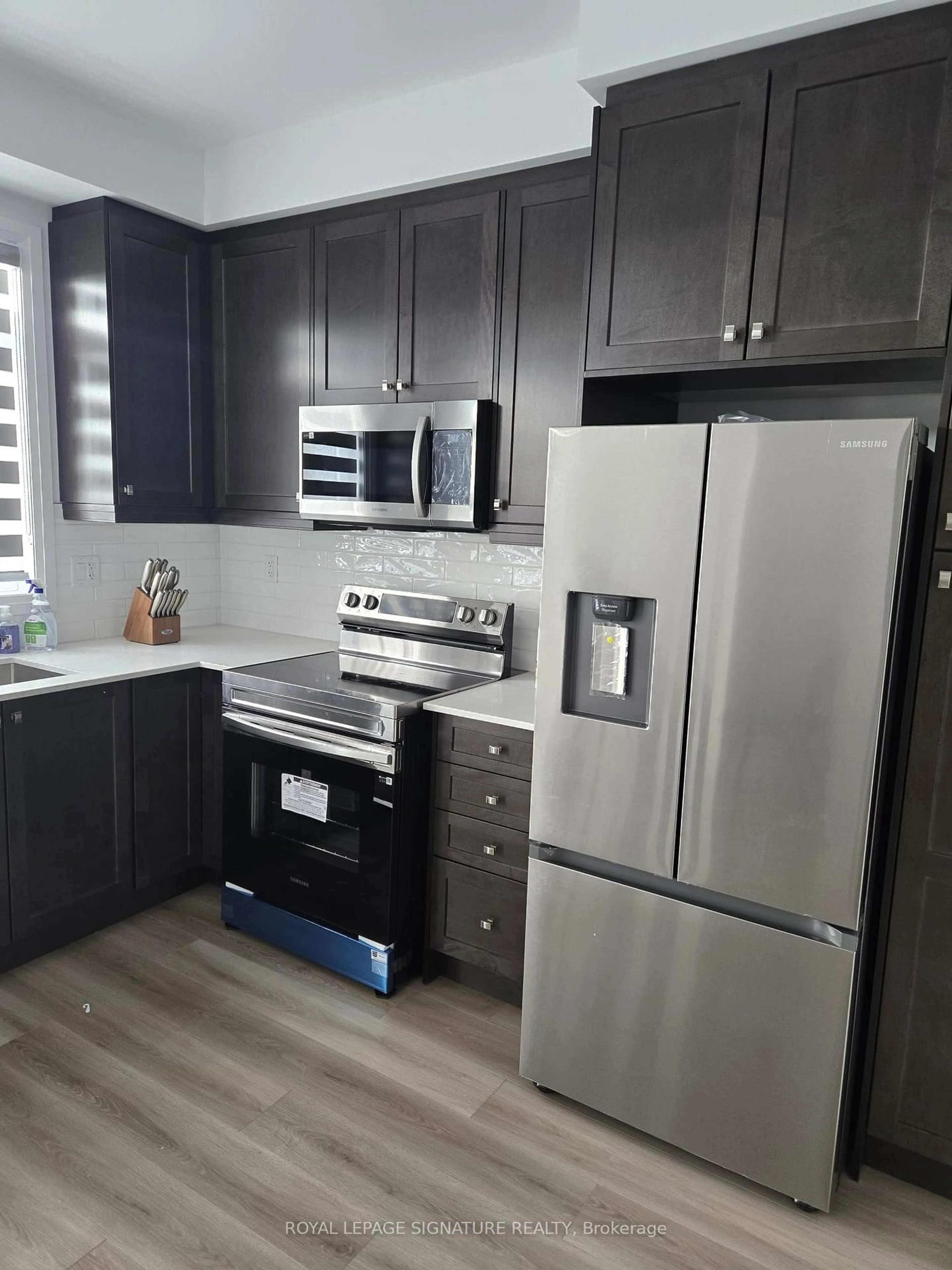 Standard kitchen, wood/laminate floor for 55 Tom Brown Dr, Brant Ontario N3L 0N5