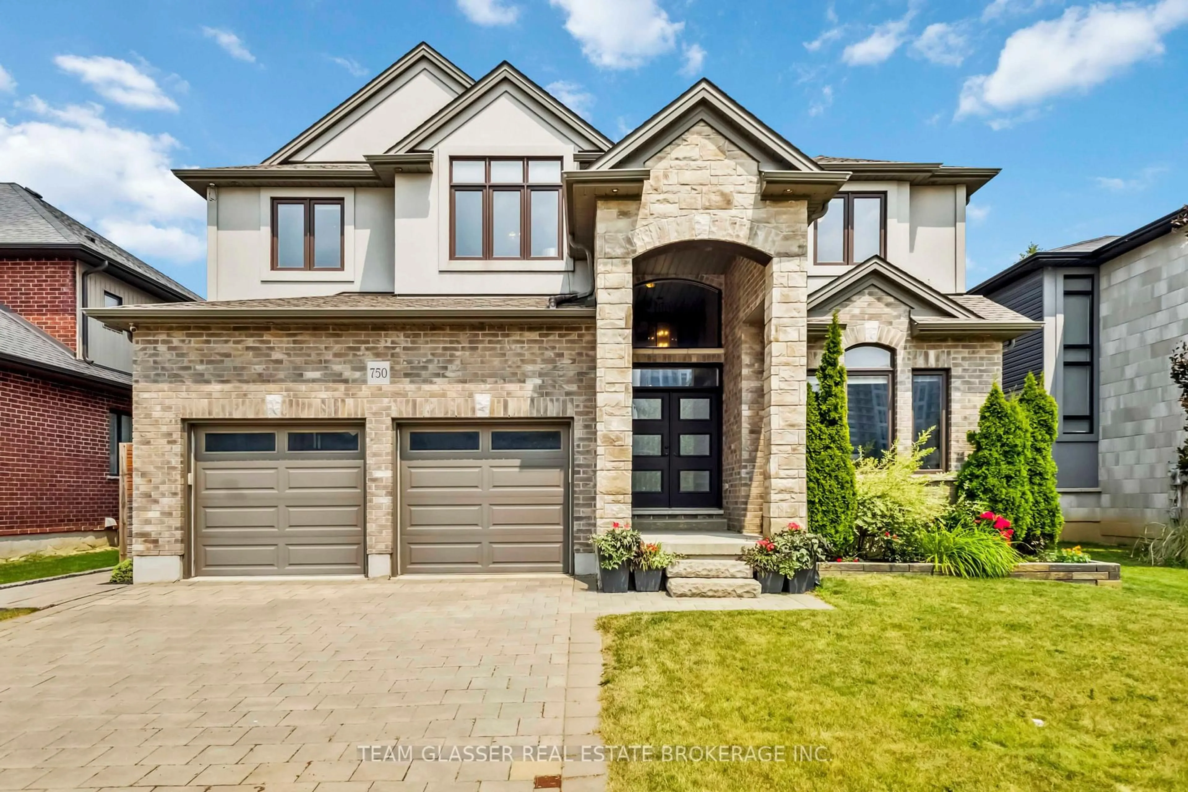 Home with brick exterior material, street for 750 Hickorystick Key, London North Ontario N6G 0M9