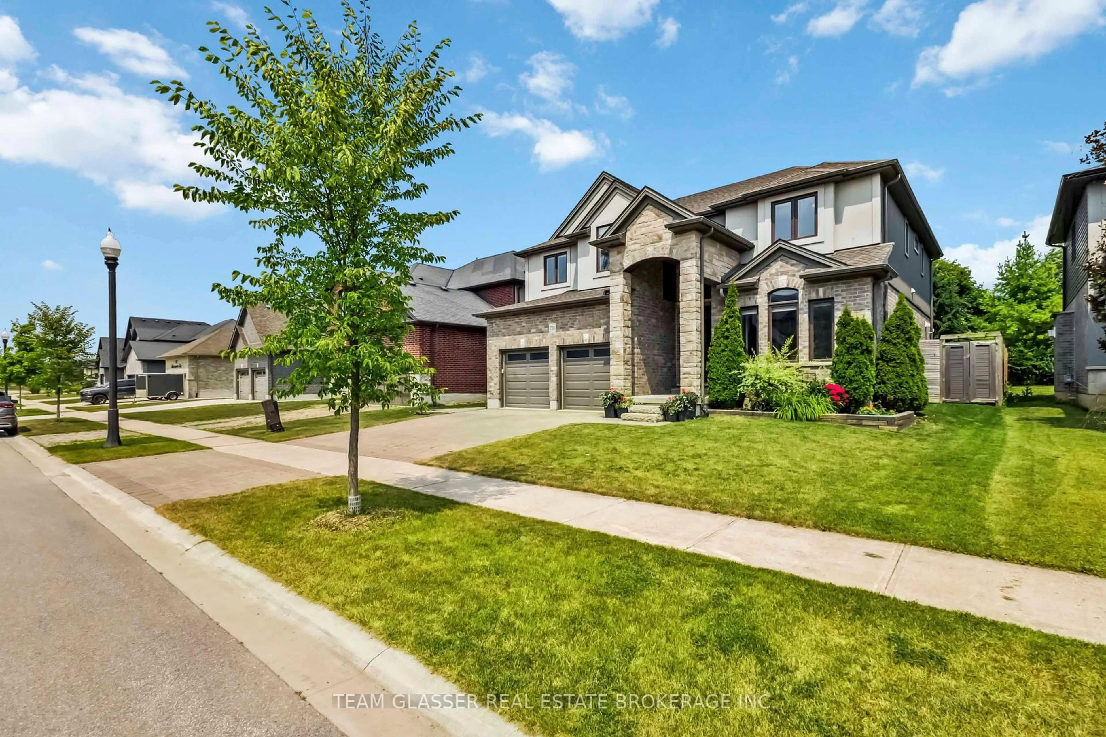 Home with brick exterior material, street for 750 Hickorystick Key, London North Ontario N6G 0M9
