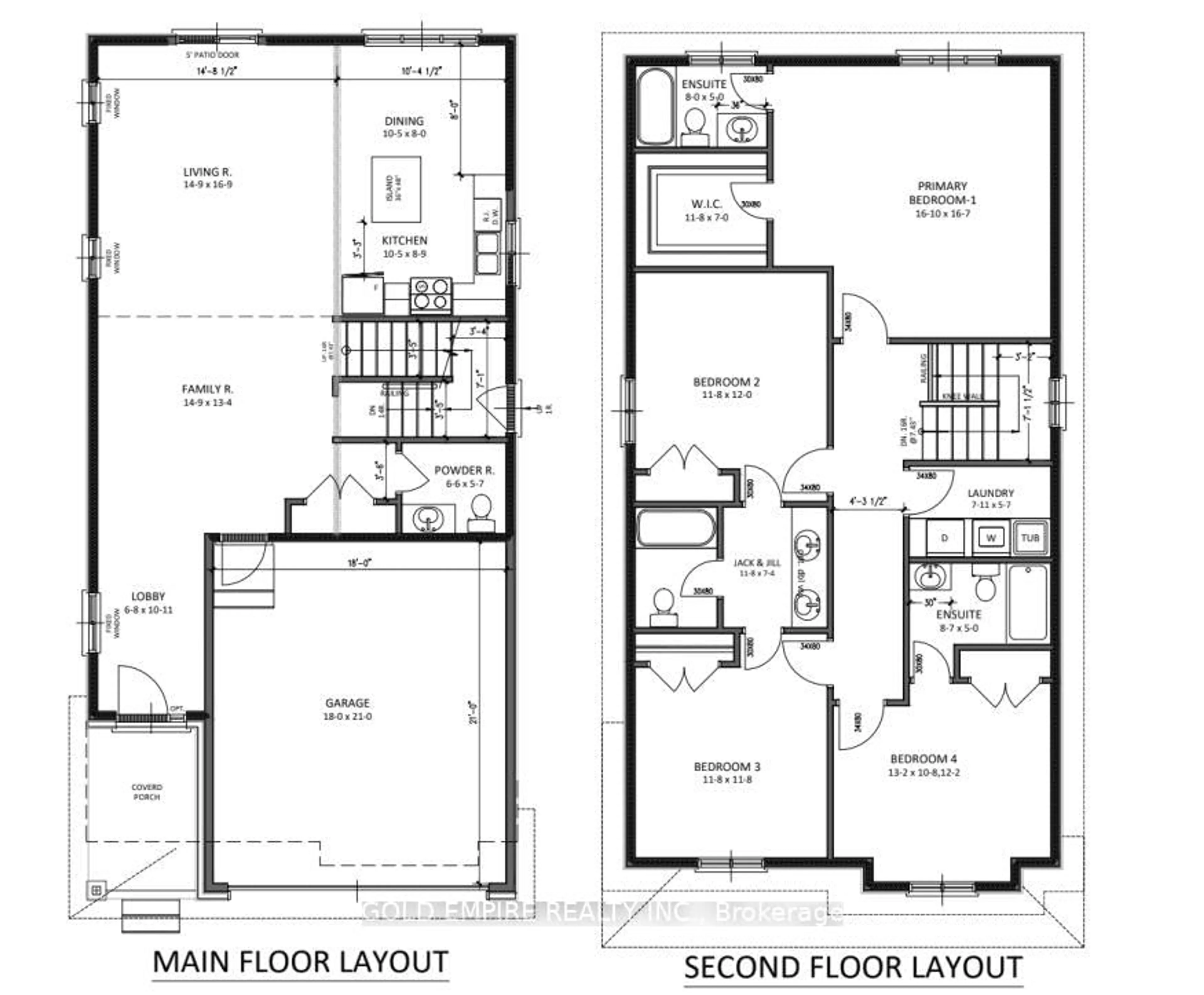 Floor plan for 1167 Hobbs Dr #LOT 161, London South Ontario N6M 0M1