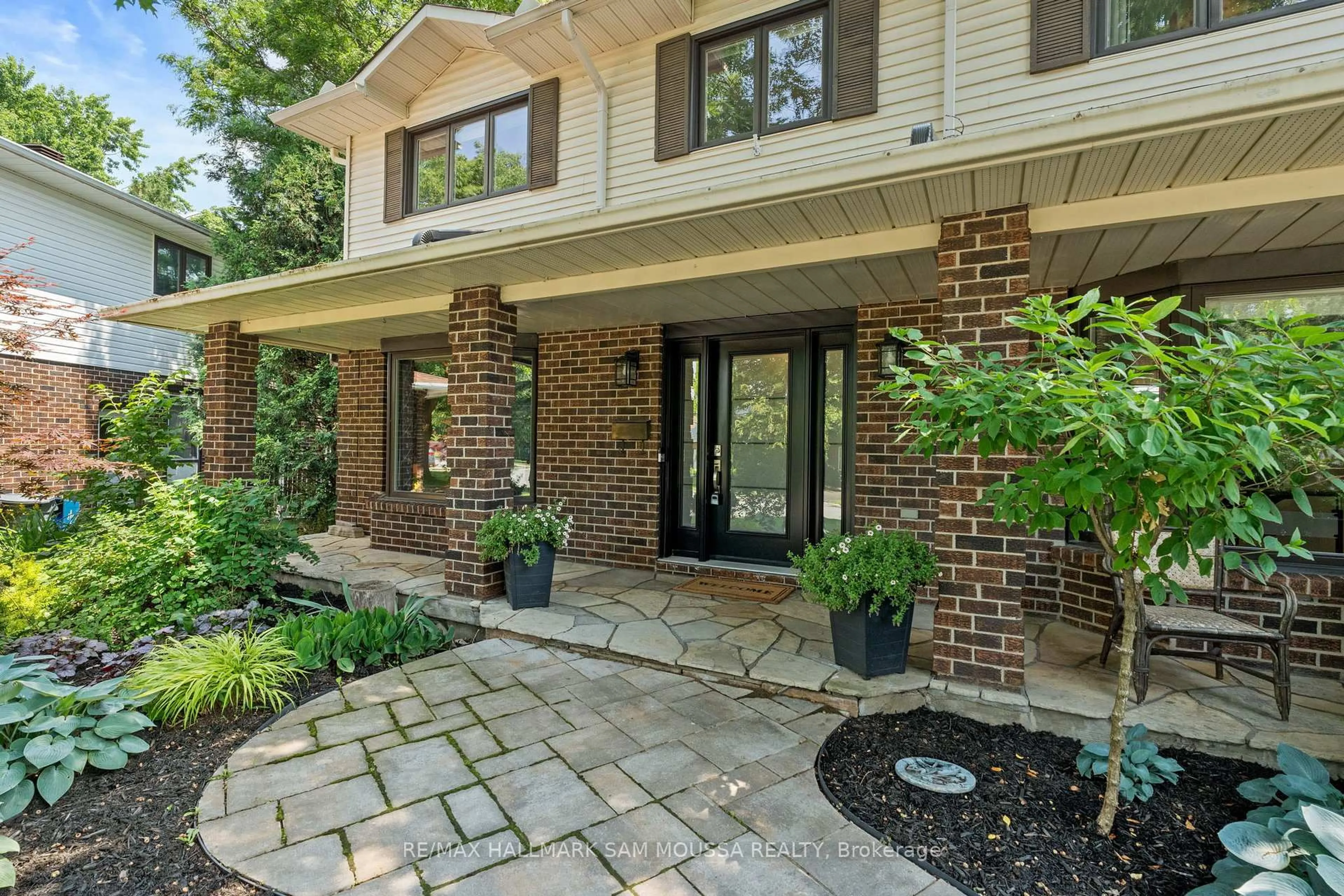 Home with brick exterior material, street for 97 Thare Cres, Ottawa Ontario K2J 2J1
