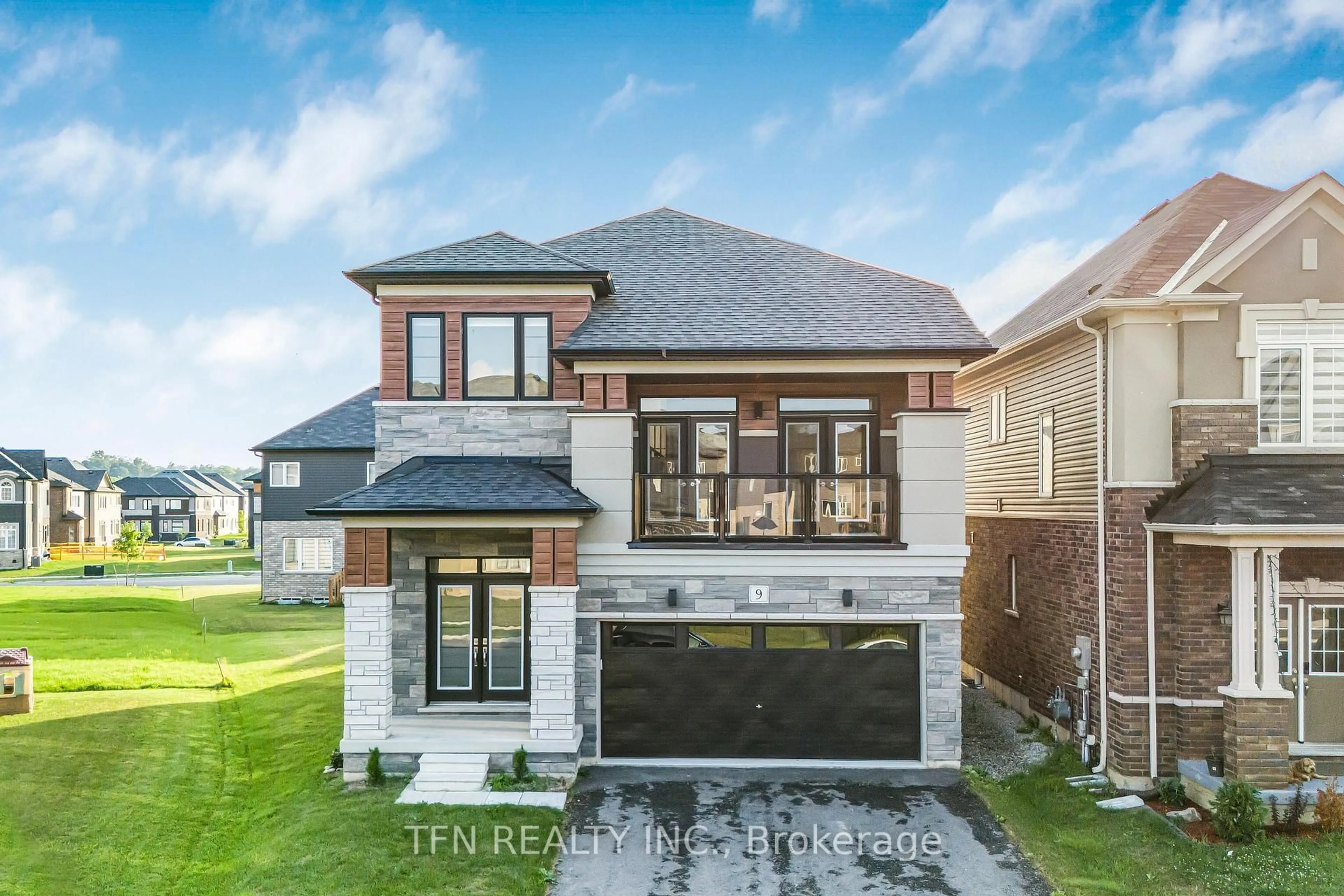 Home with brick exterior material, street for 9 Tarrison St, Brantford Ontario N3V 0B1