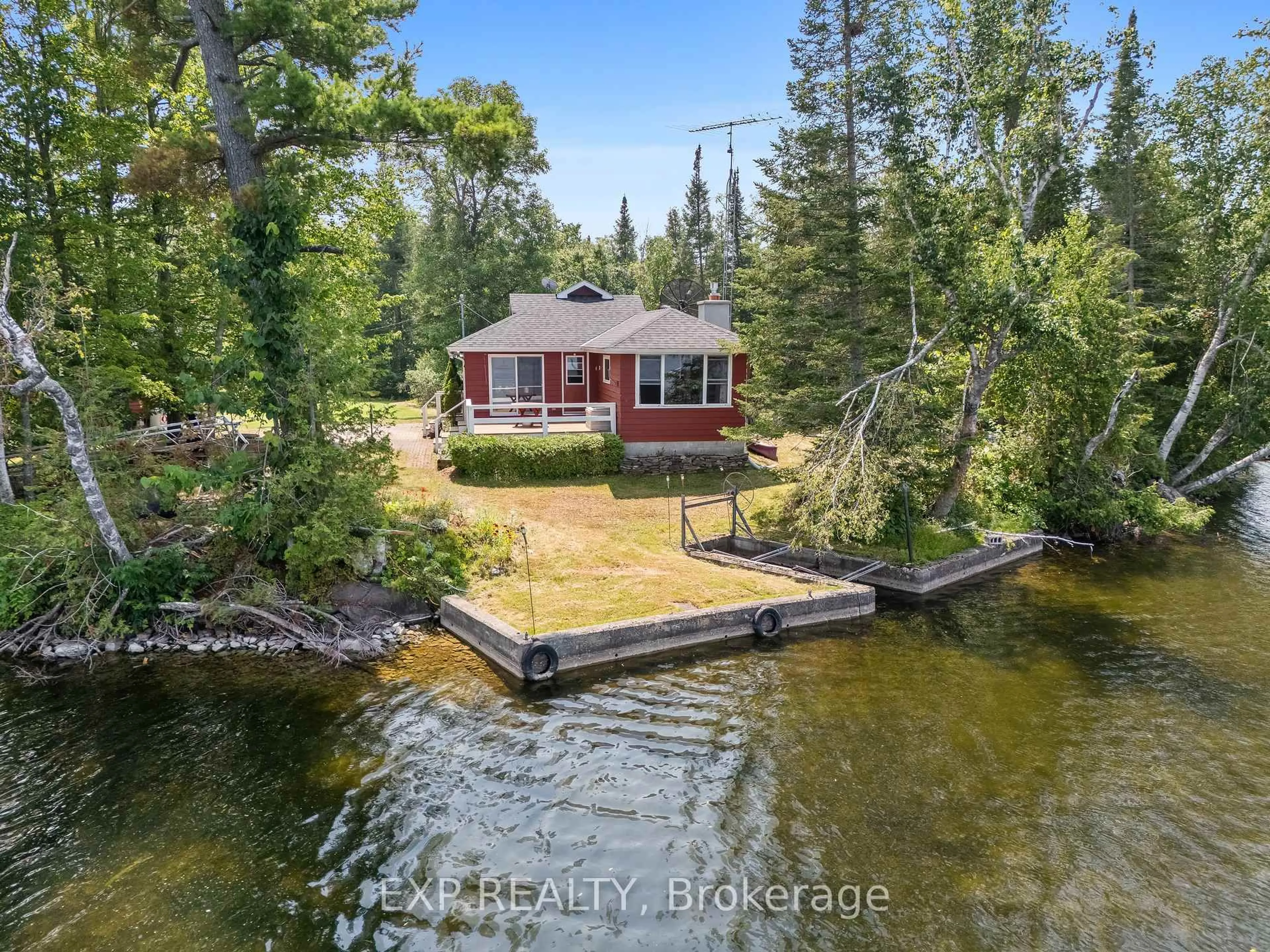 A pic from outside/outdoor area/front of a property/back of a property/a pic from drone, water/lake/river/ocean view for 161 Fire Route 53, Havelock-Belmont-Methuen Ontario K0L 1Z0