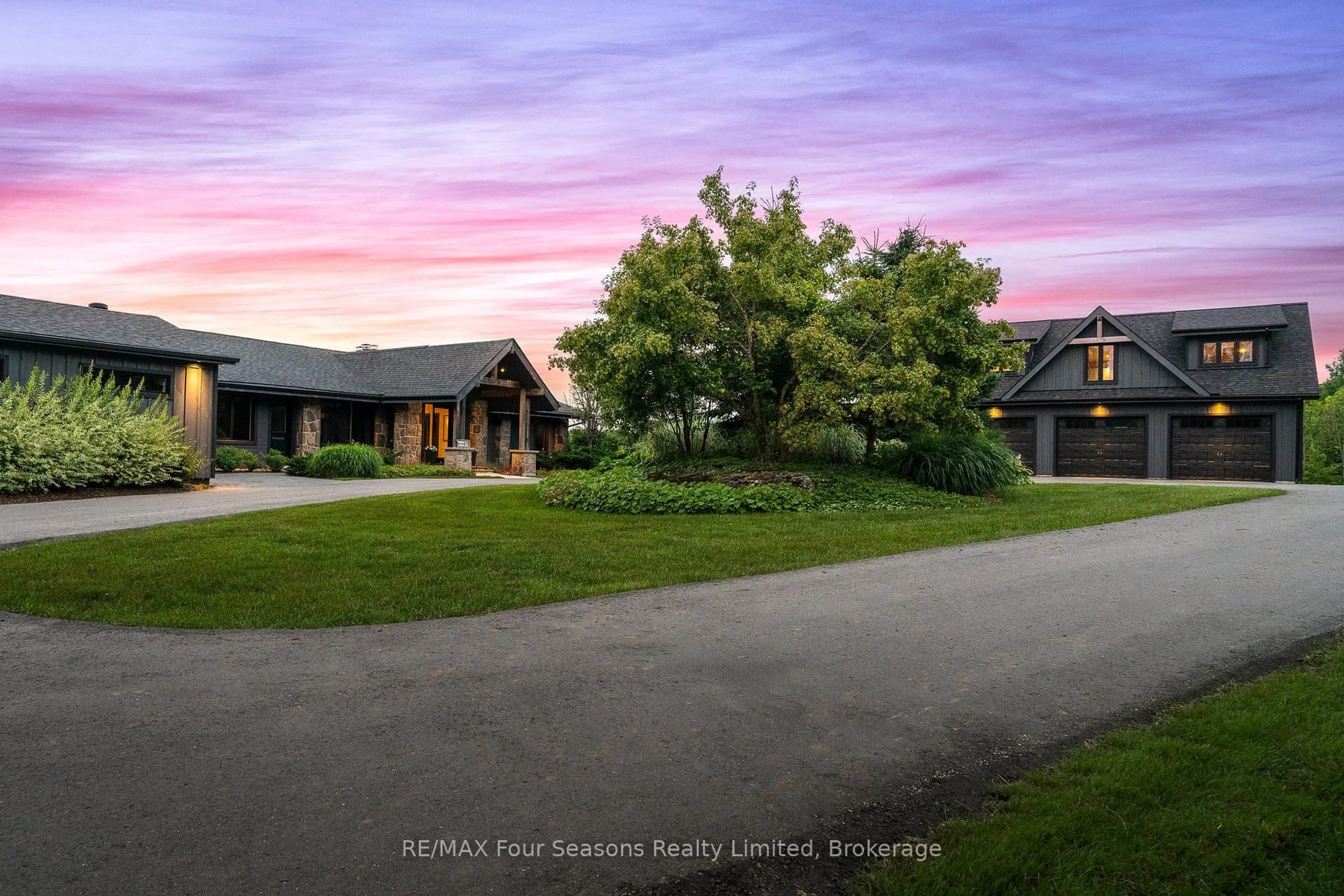 A pic from outside/outdoor area/front of a property/back of a property/a pic from drone, unknown for 589370 Grey Road 19, Blue Mountains Ontario L9Y 0R6