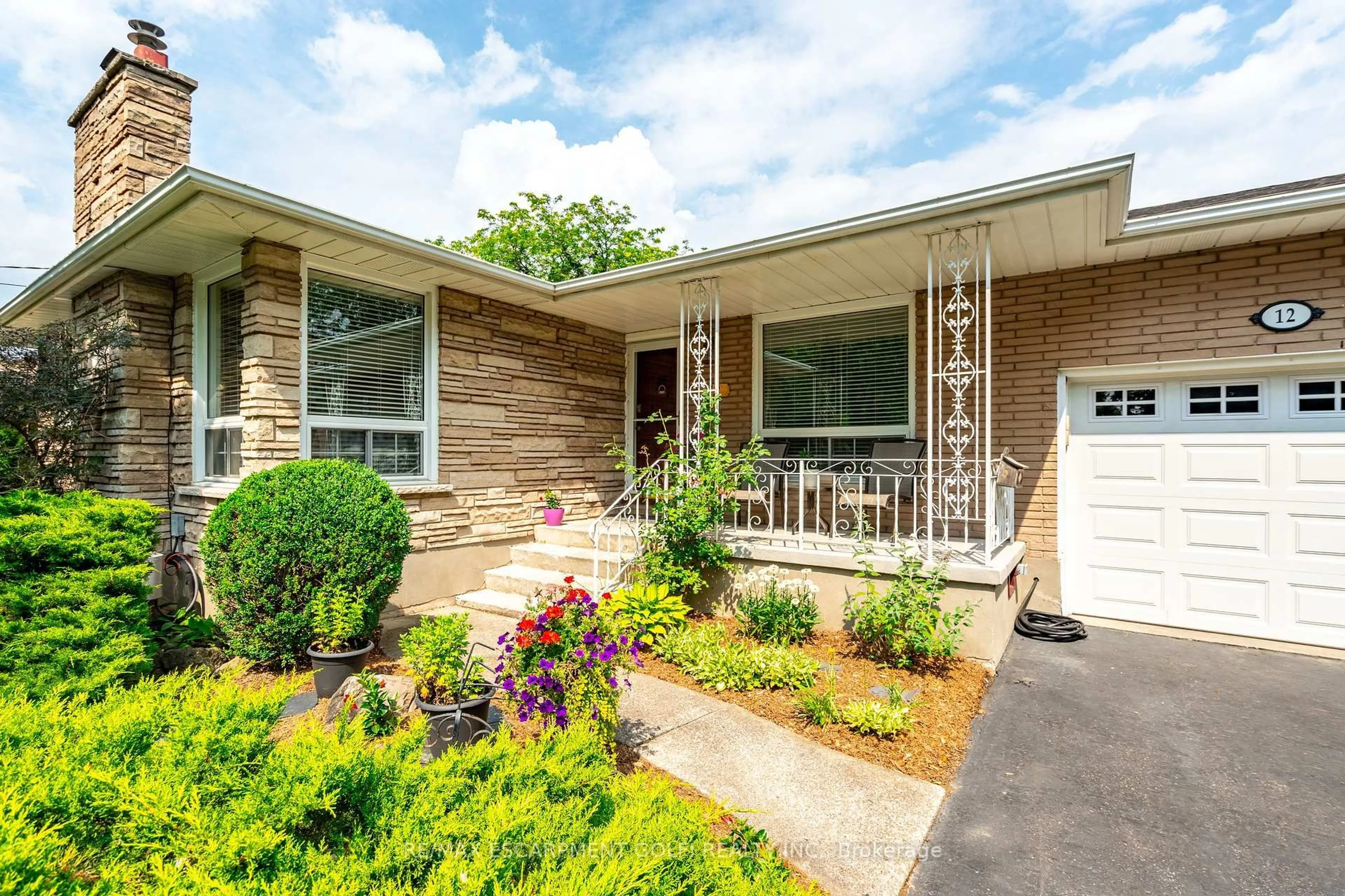 Home with brick exterior material, street for 12 Viking Dr, St. Catharines Ontario L2M 2V3