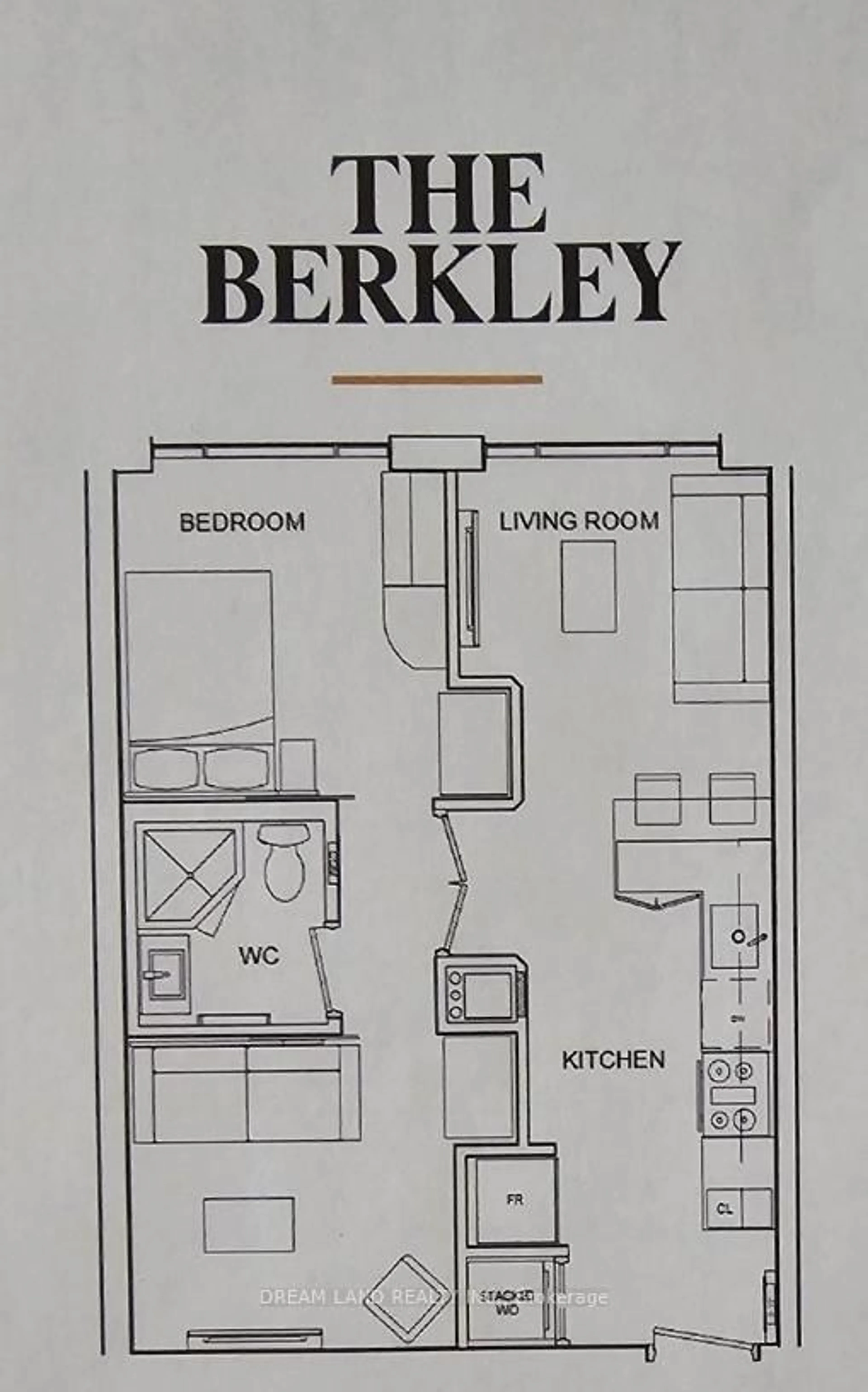 Floor plan for 145 Columbia St #1035, Waterloo Ontario N2L 3L2