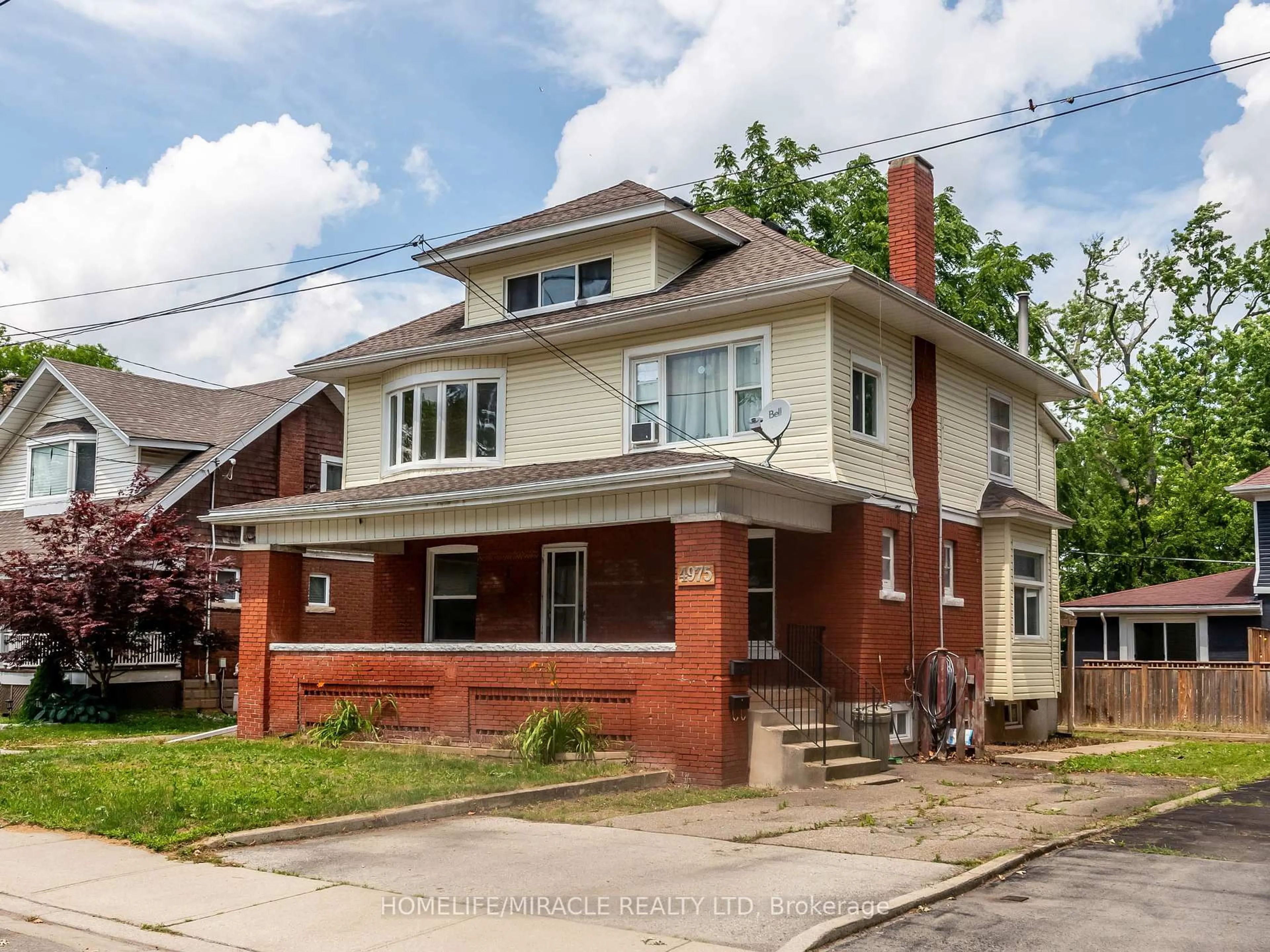 Home with brick exterior material, street for 4975 MCRAE St, Niagara Falls Ontario L2E 1P2