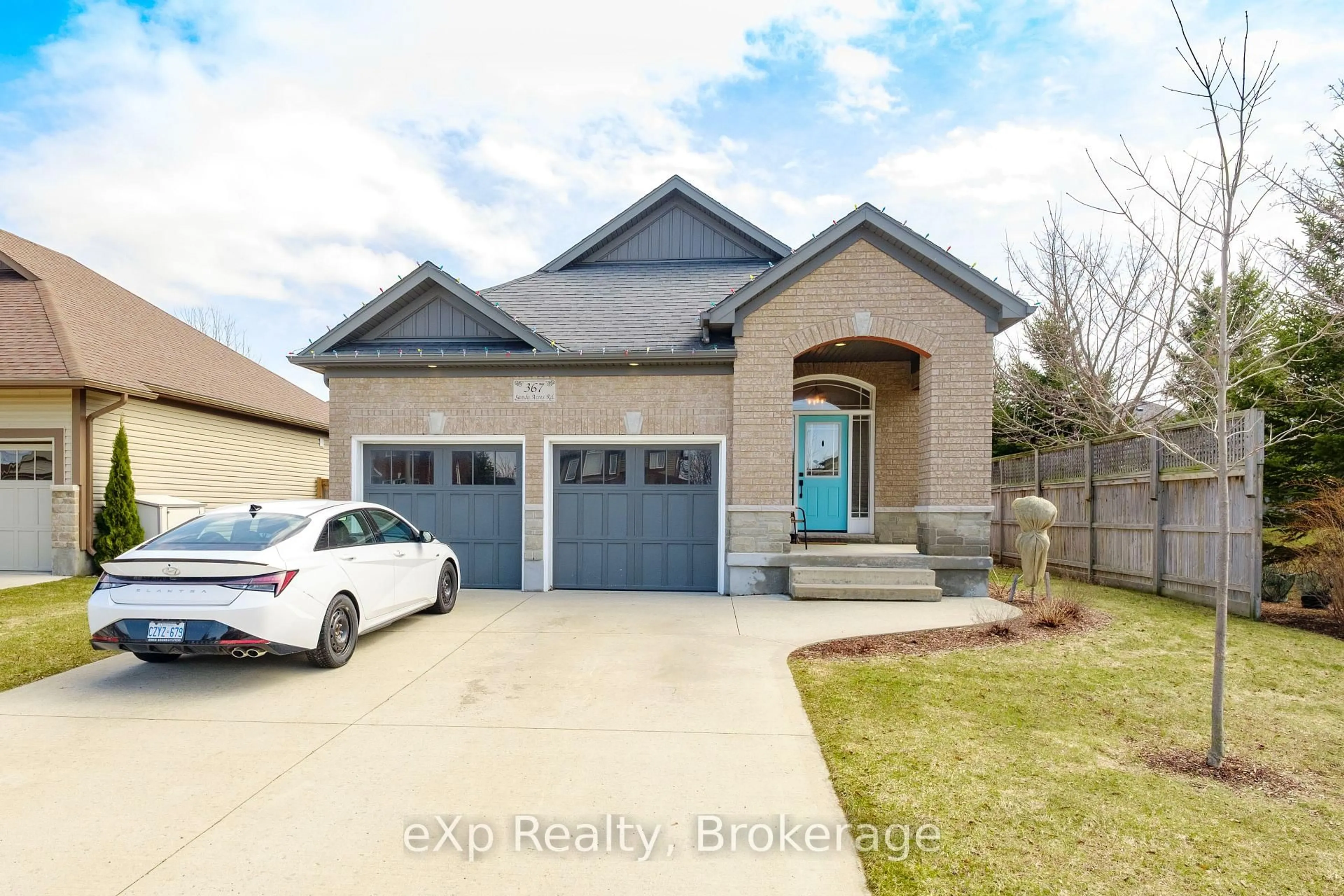 Home with brick exterior material, street for 367 Sandy Acres Rd, Saugeen Shores Ontario N0H 2C2