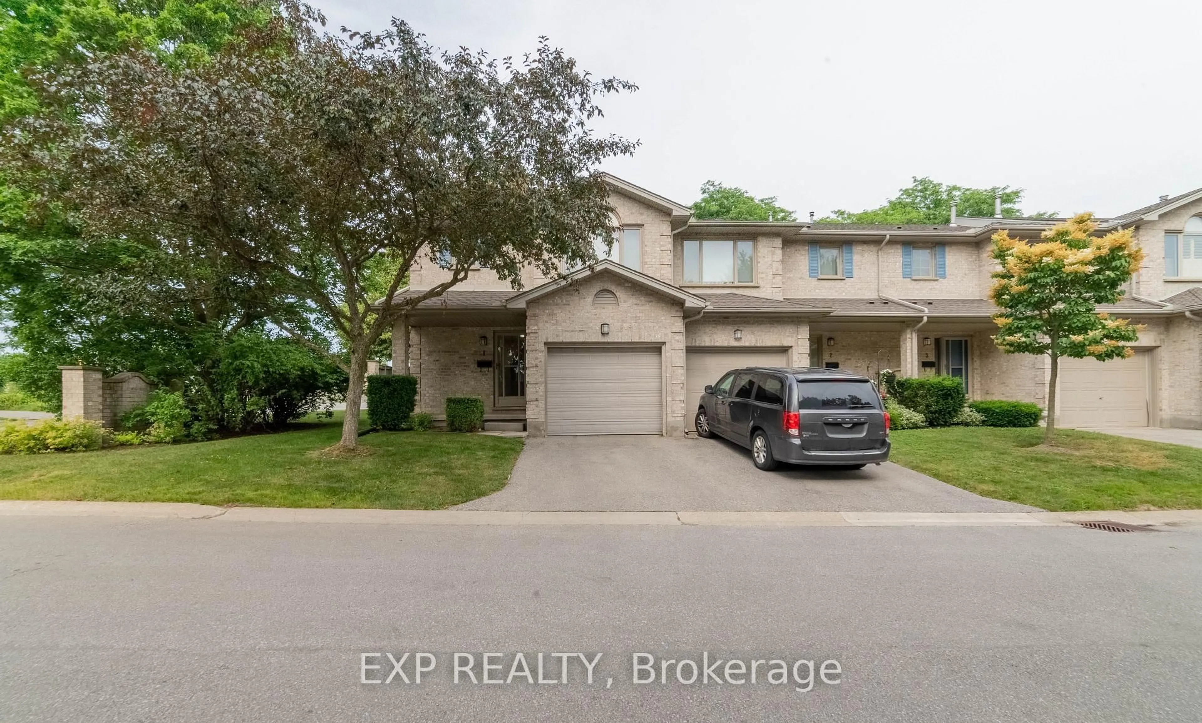 A pic from outside/outdoor area/front of a property/back of a property/a pic from drone, street for 155 Killarney Rd #1, London North Ontario N5X 3X8