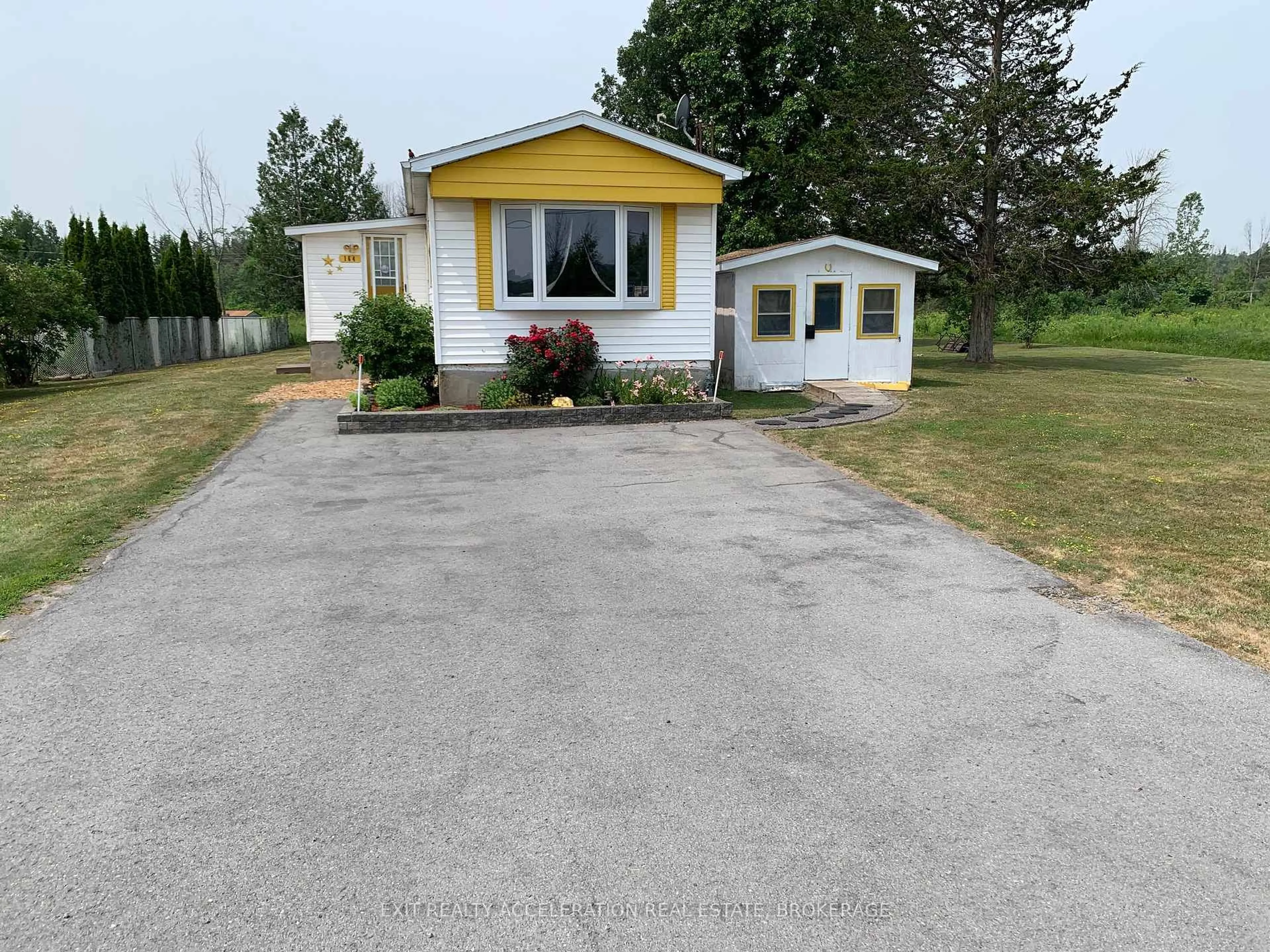 A pic from outside/outdoor area/front of a property/back of a property/a pic from drone, street for 164 Kimmett's Sdrd, Plantagenet Ontario K7R 3L2