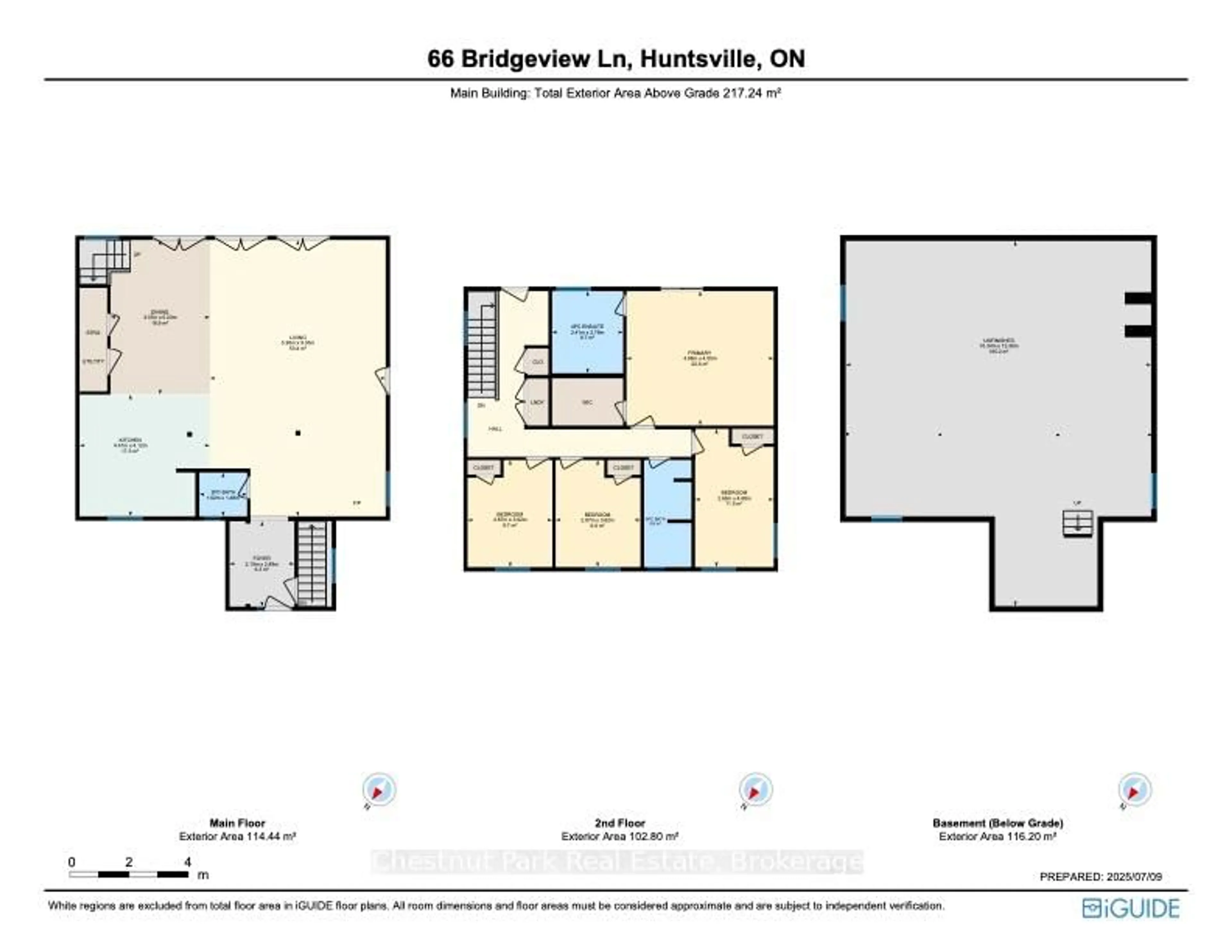 Floor plan for 66 Bridgeview Lane, Huntsville Ontario P1H 2N5