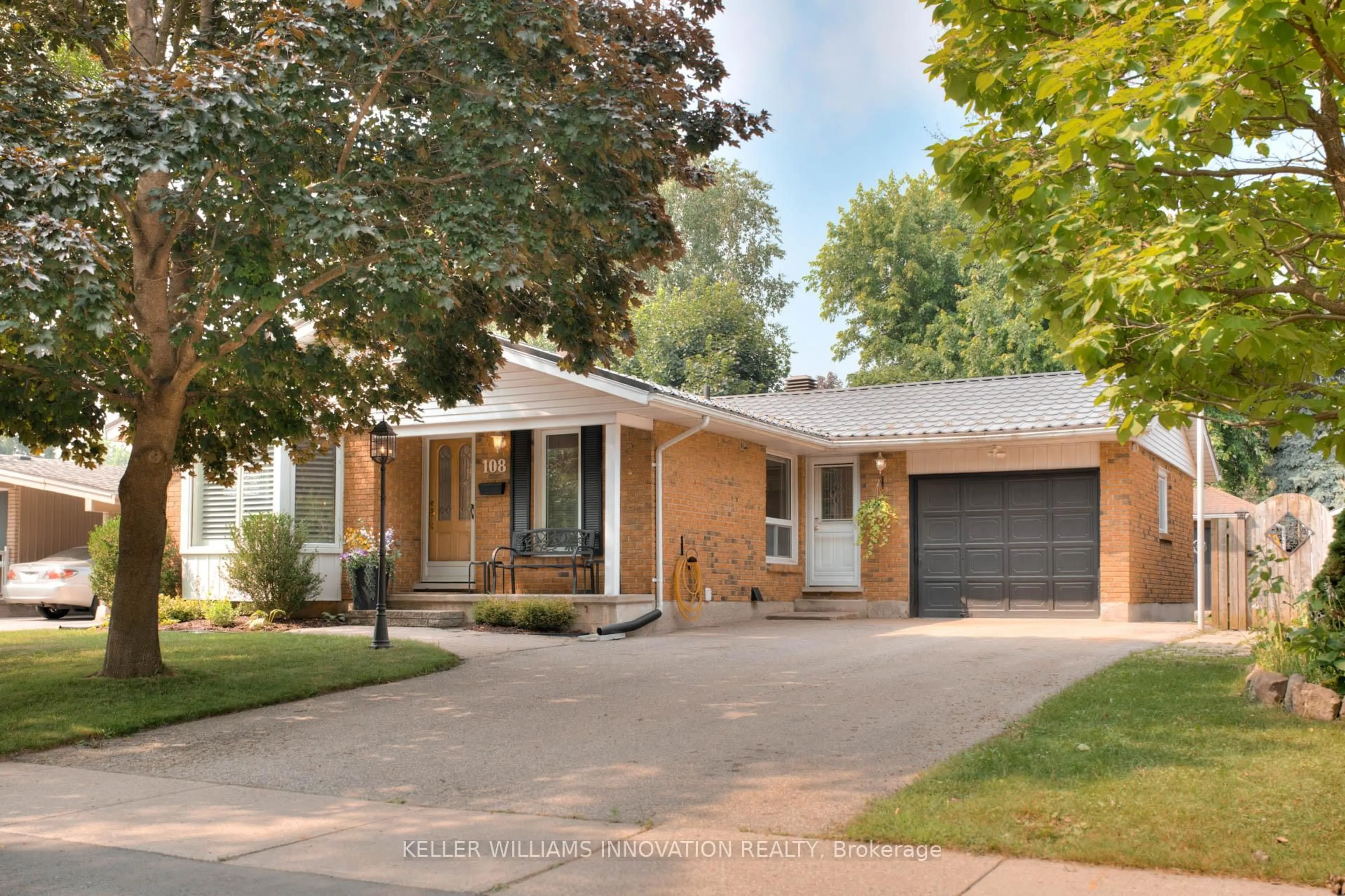 Home with brick exterior material, street for 108 Morrison Rd, Kitchener Ontario N2A 2T5