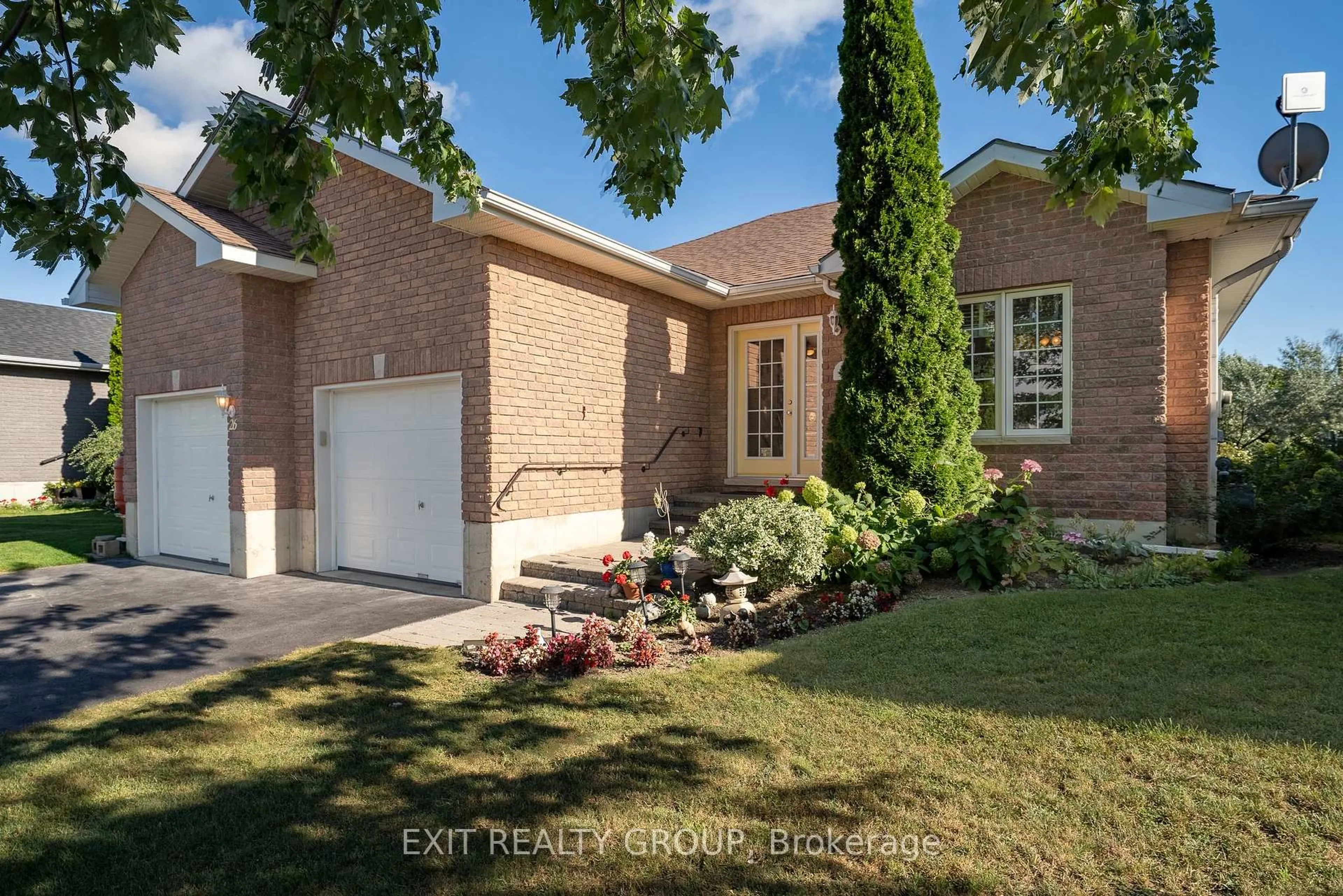 Home with brick exterior material, street for 26 Aletha Dr, Prince Edward County Ontario K0K 3L0
