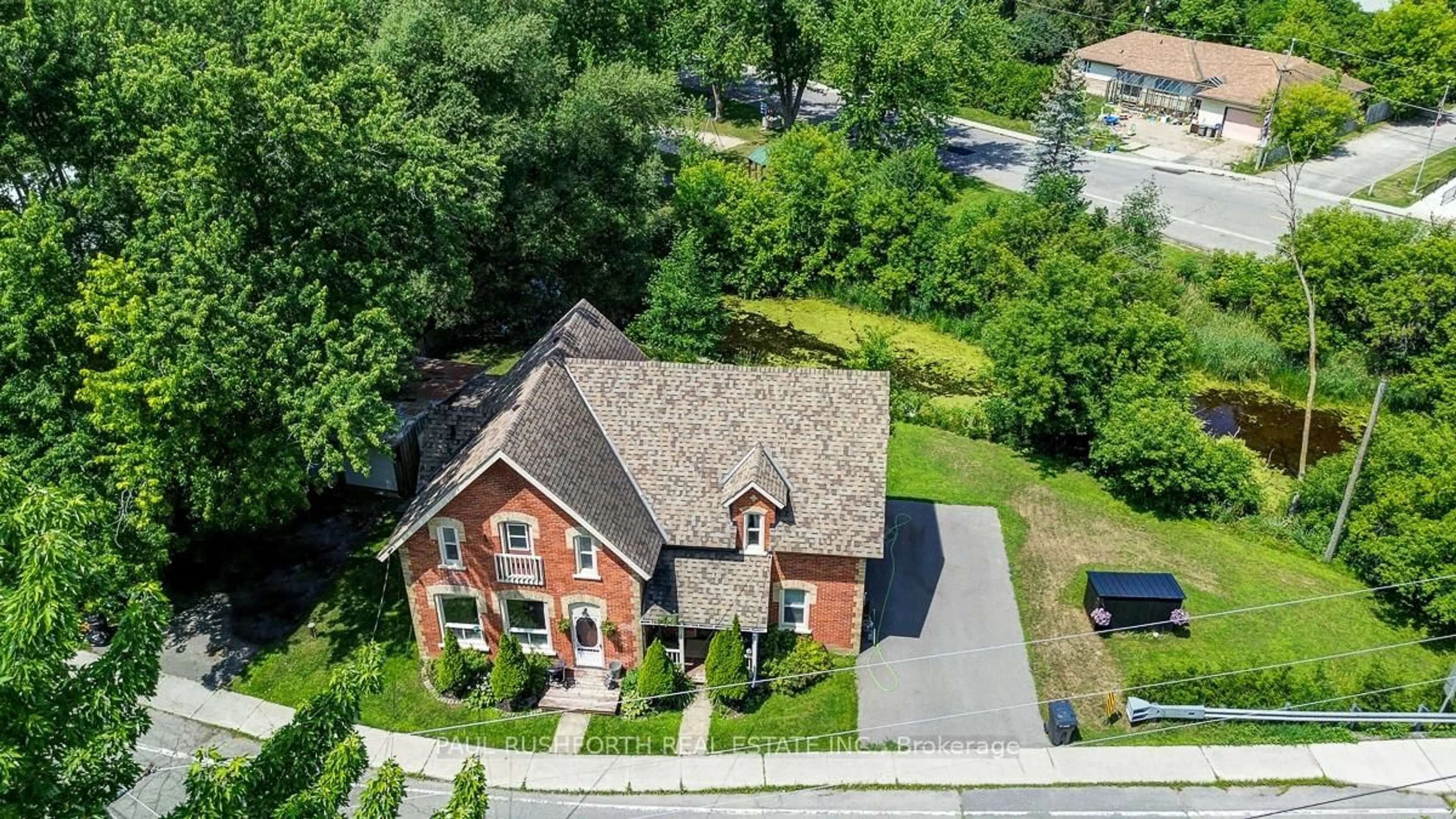 A pic from outside/outdoor area/front of a property/back of a property/a pic from drone, street for 2343 Church St, North Gower Ontario K0A 2T0
