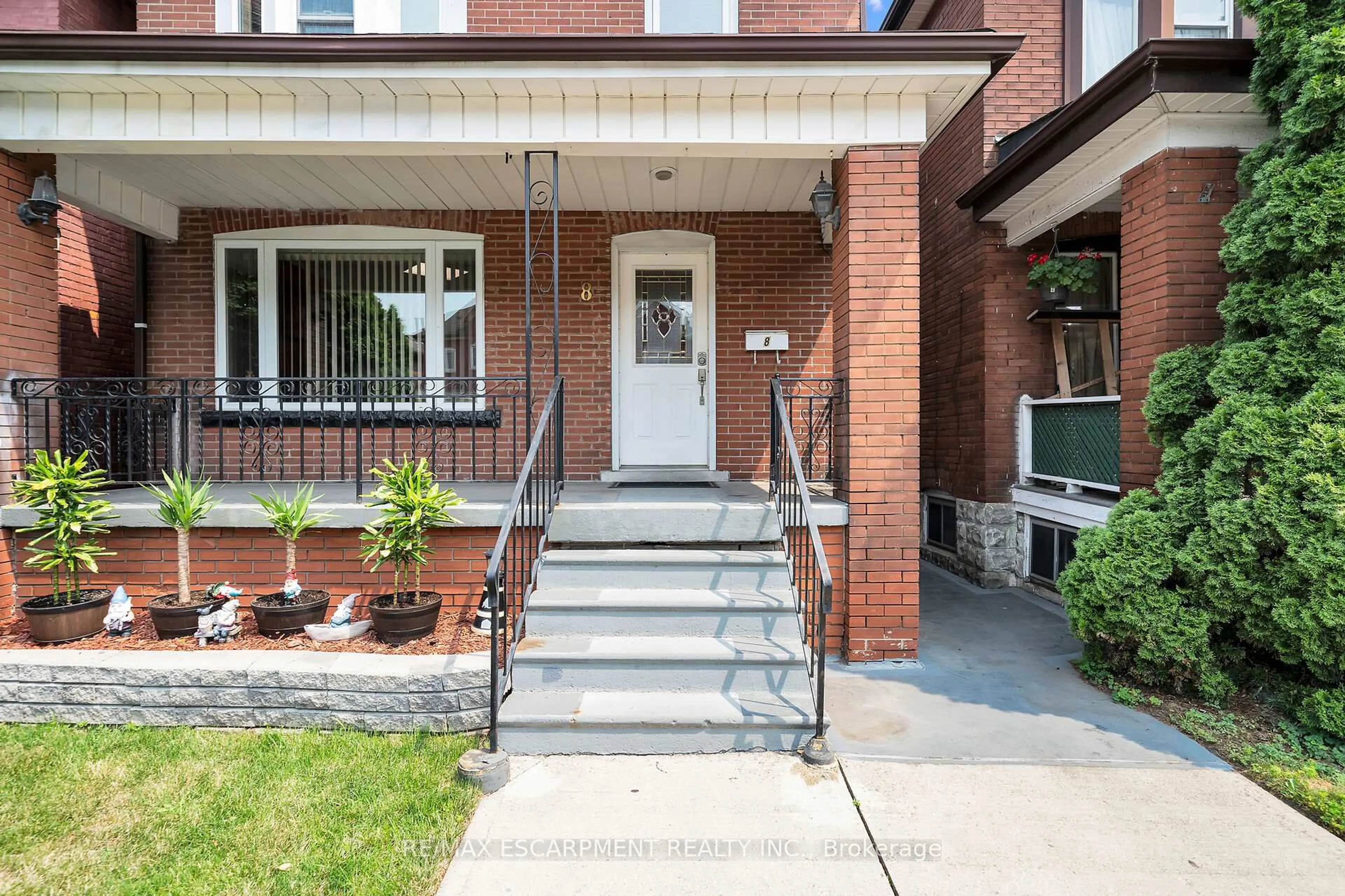Home with brick exterior material, street for 8 Kinrade Ave, Hamilton Ontario L8L 6L6