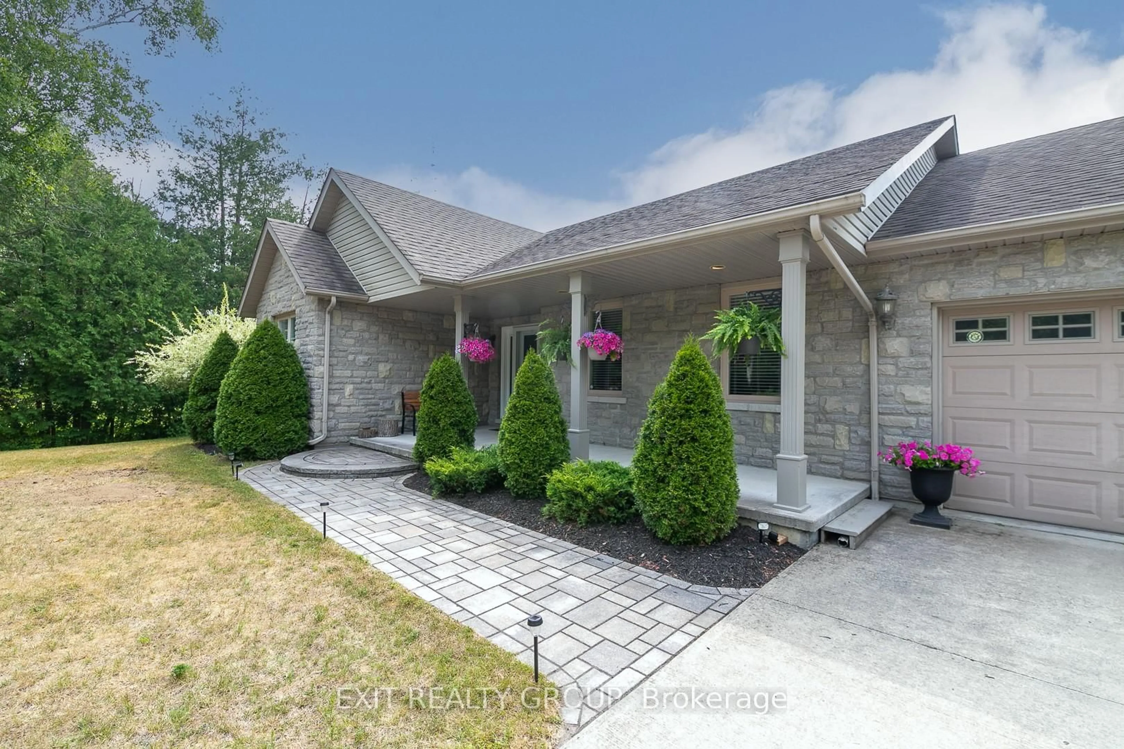 Home with brick exterior material, street for 16845 Telephone Rd, Ingleside Ontario K8V 5P4