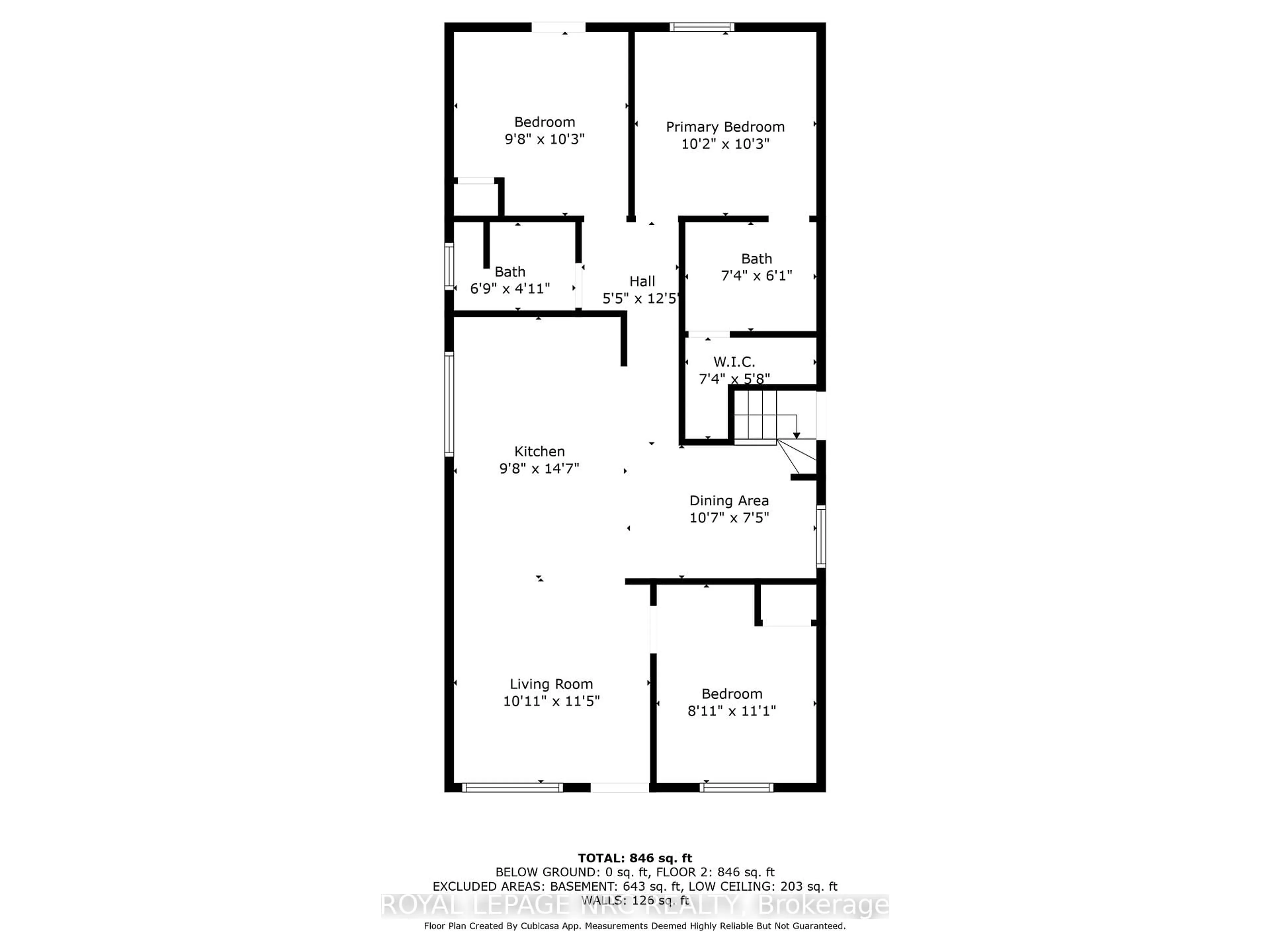 Floor plan for 28 Ambrose St, St. Catharines Ontario L2S 2K7