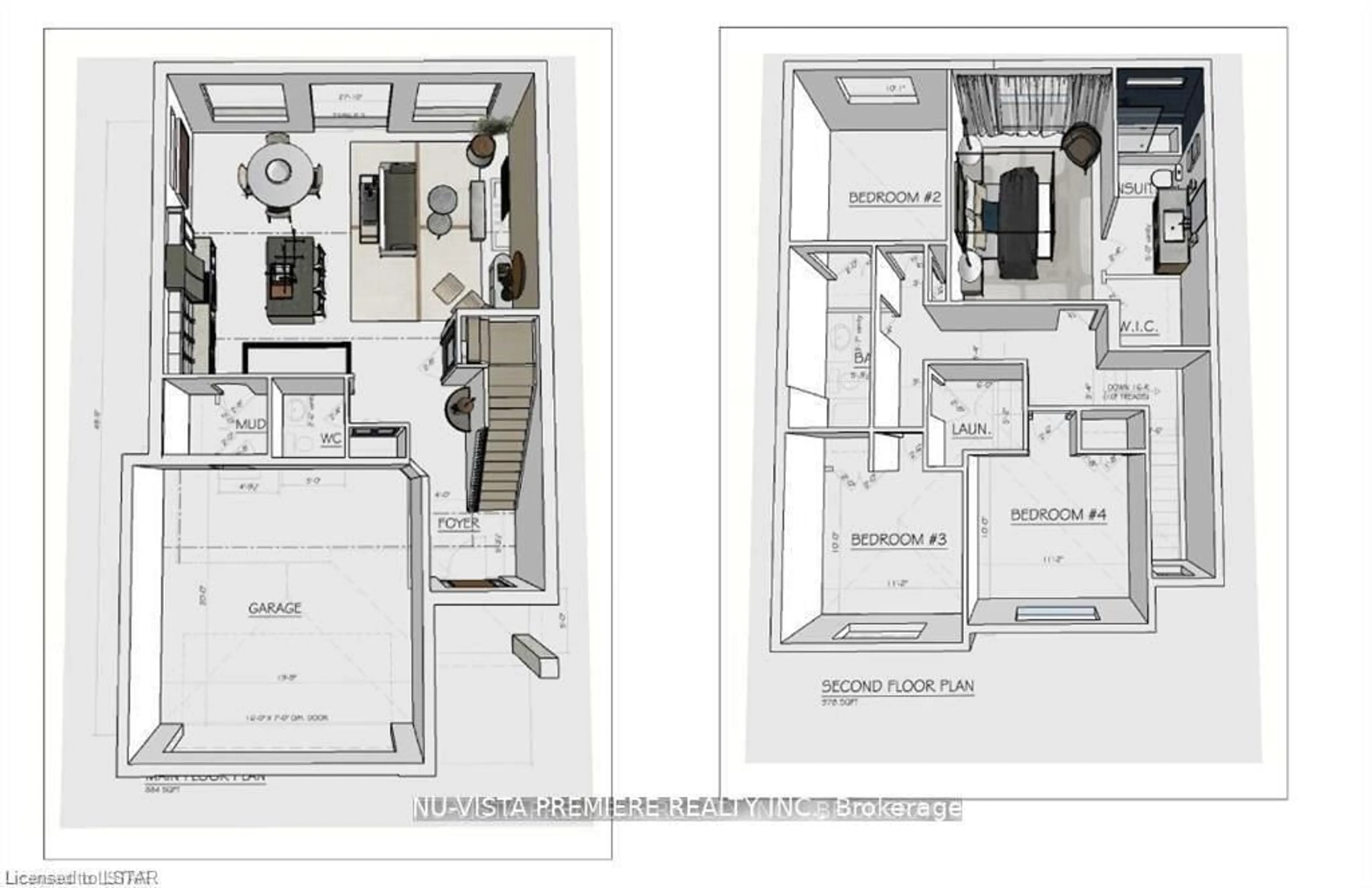 Floor plan for 836 Gatestone Rd, London South Ontario N6M 1C1