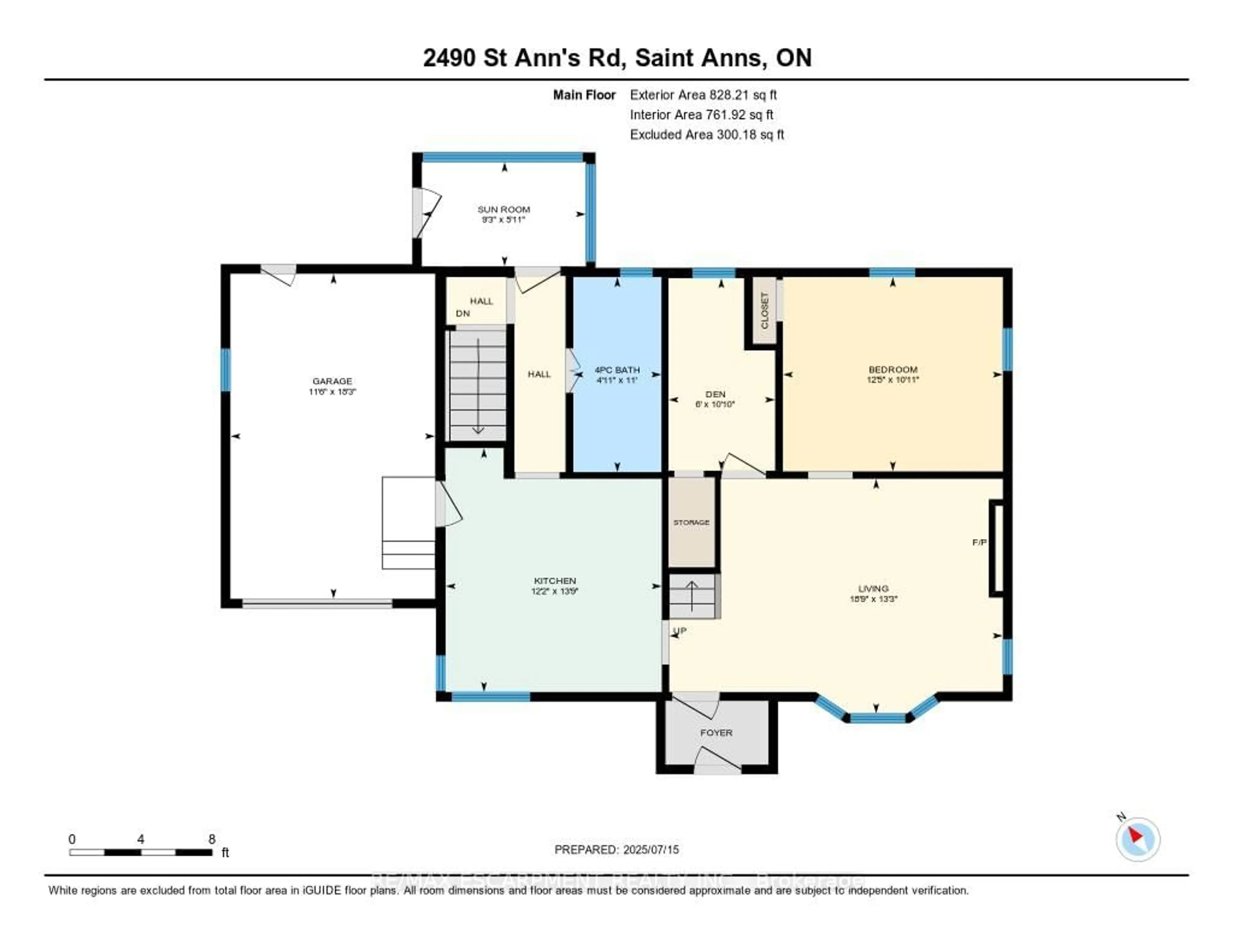 Floor plan for 2490 St Anns Rd, West Lincoln Ontario L0R 1Y0