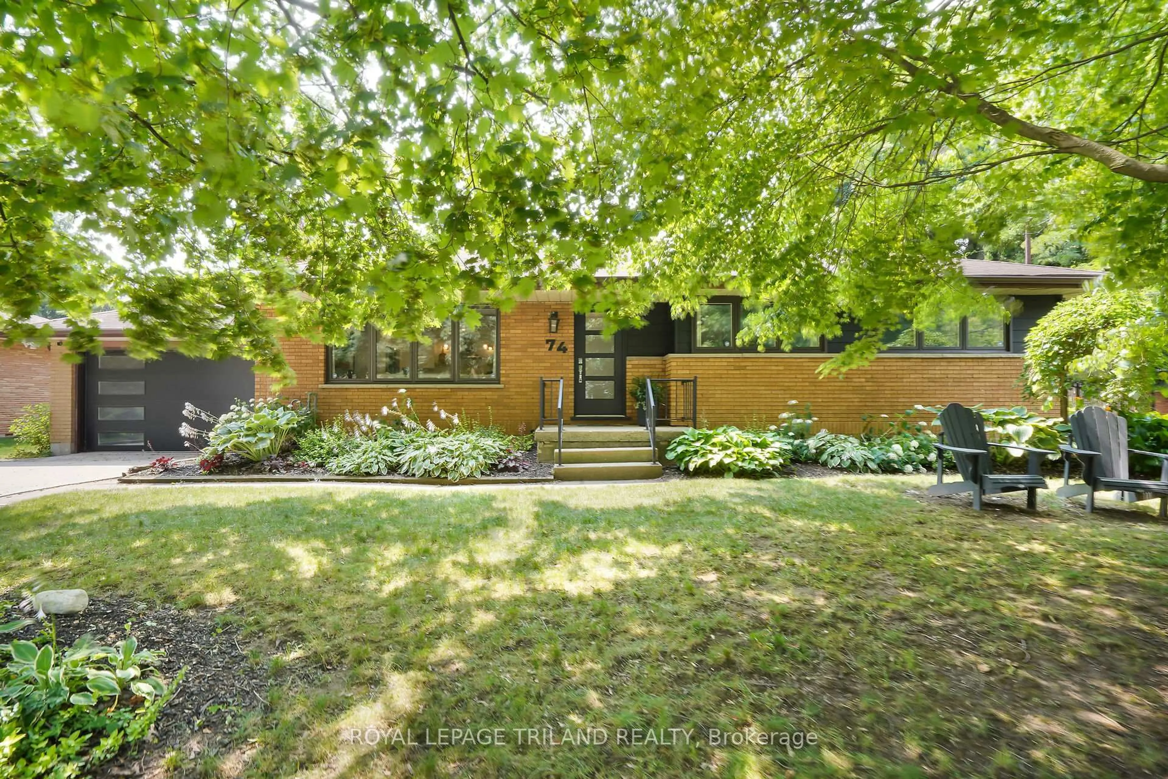 Home with brick exterior material, street for 74 Biscay Rd, London North Ontario N6H 3K9