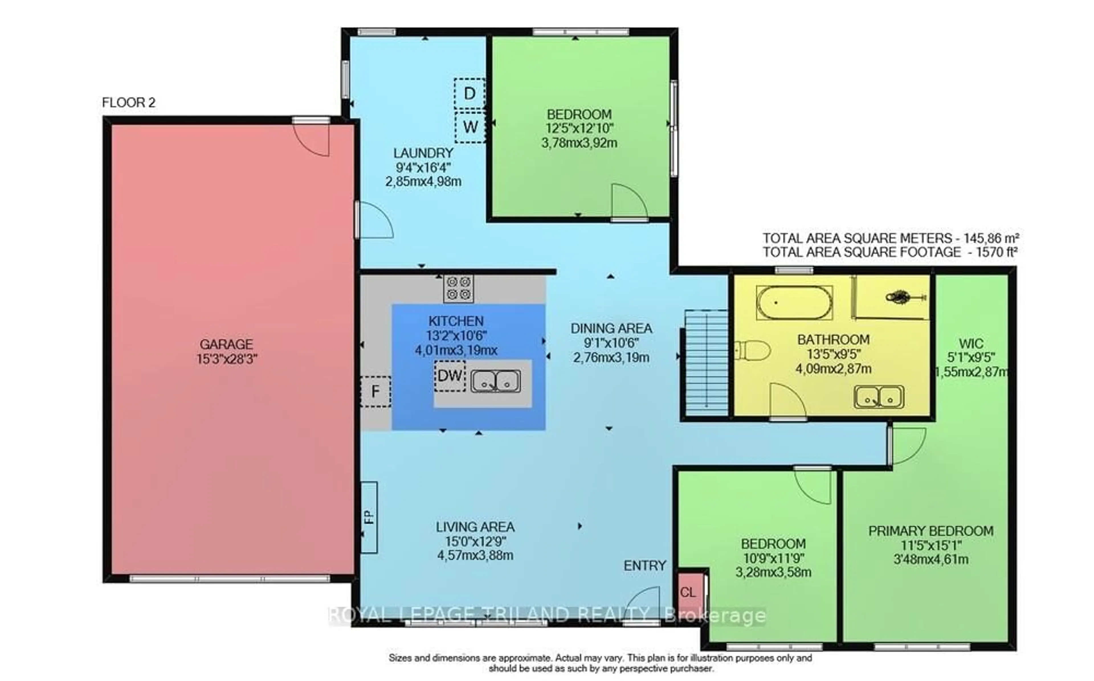 Floor plan for 74 Biscay Rd, London North Ontario N6H 3K9